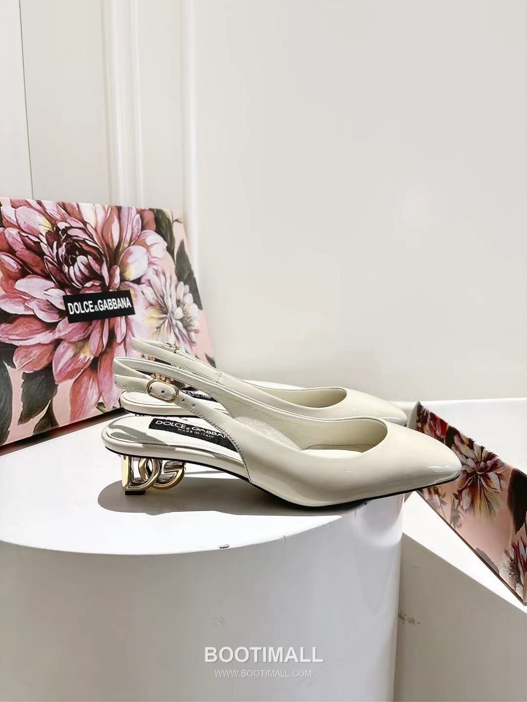 Dolce & Gabbana Patent Heel Pumps Patent Leather Lambskin Black 돌체앤가바나 페이턴트 힐 펌프스 페이턴트 레더 양가죽 블랙 7