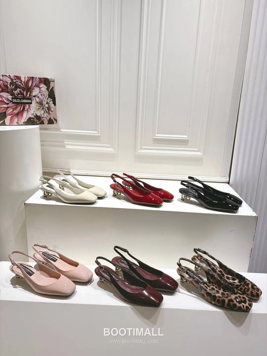 Dolce & Gabbana Patent Heel Pumps Patent Leather Lambskin Black 돌체앤가바나 페이턴트 힐 펌프스 페이턴트 레더 양가죽 블랙 10