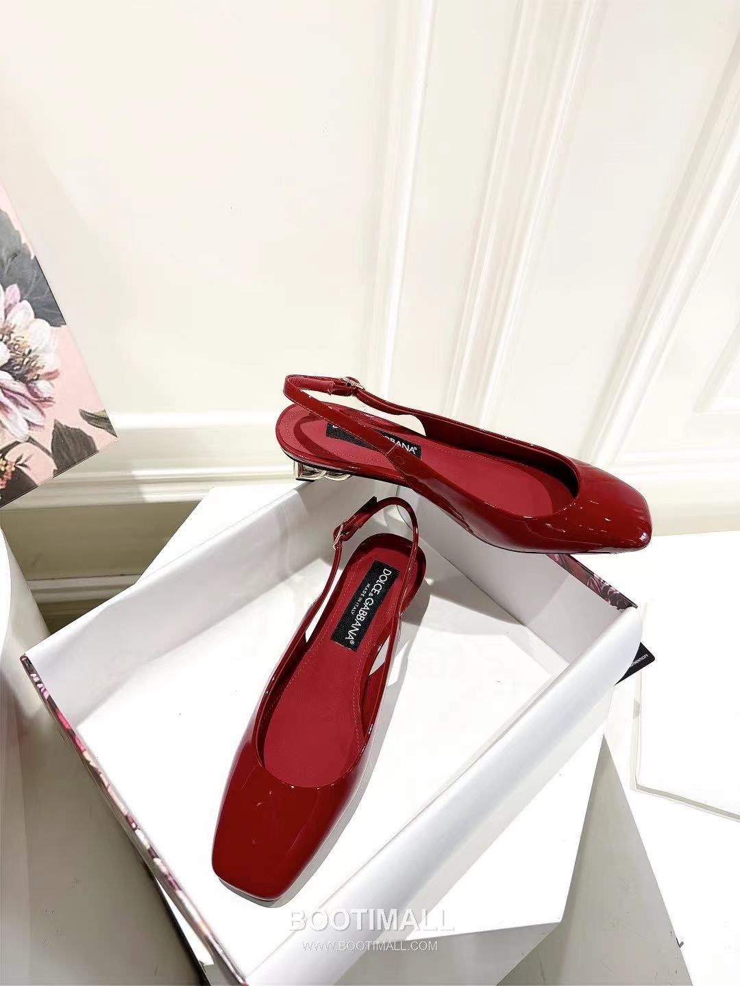 Dolce & Gabbana Patent Heel Pumps Patent Leather Lambskin Black 돌체앤가바나 페이턴트 힐 펌프스 페이턴트 레더 양가죽 블랙 3