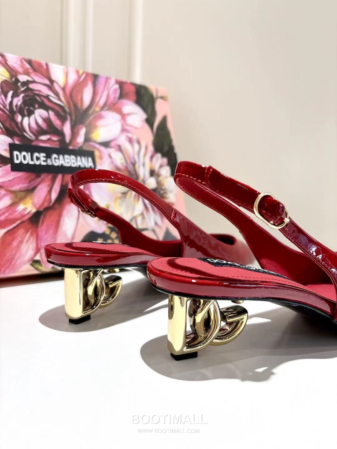 Dolce & Gabbana Patent Heel Pumps Patent Leather Lambskin Black 돌체앤가바나 페이턴트 힐 펌프스 페이턴트 레더 양가죽 블랙 6