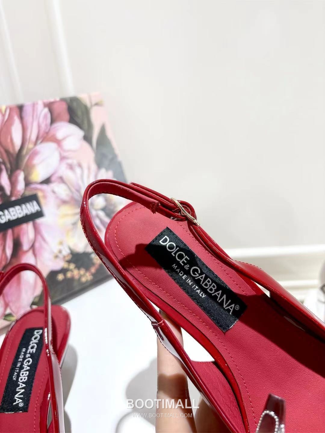 Dolce & Gabbana Patent Heel Pumps Patent Leather Lambskin Black 돌체앤가바나 페이턴트 힐 펌프스 페이턴트 레더 양가죽 블랙 7