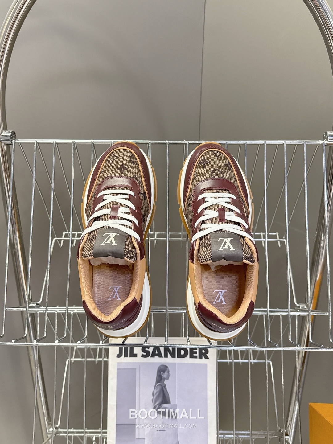 Louis Vuitton Retro Platform Sneaker Calfskin Mesh Sneakers 루이비통 레트로 플랫폼 스니커즈 송아지가죽 메쉬 6