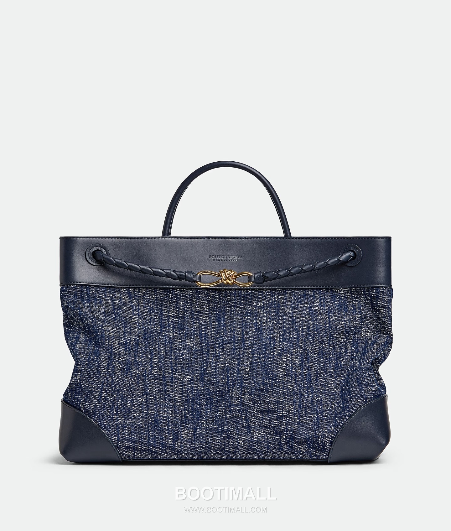 Bottega Veneta Andiamo Tote Terry Denim Blue Tote Bag 보테가 베네타 안디아모 토트 테리 데님 블루 토트백 42cm 1