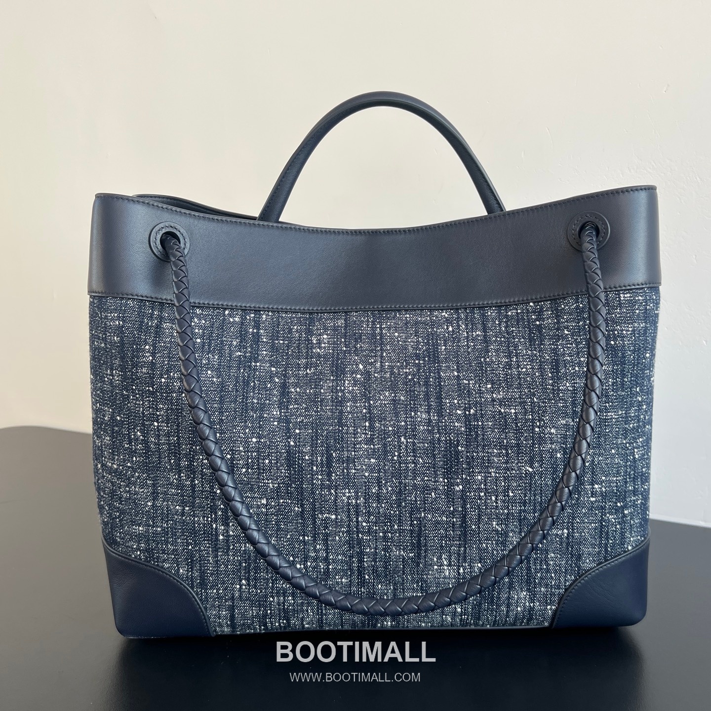 Bottega Veneta Andiamo Tote Terry Denim Blue Tote Bag 보테가 베네타 안디아모 토트 테리 데님 블루 토트백 42cm 6