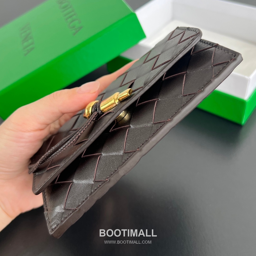 Bottega Veneta Amdiamo Zip Card Case Intrecciato Calfskin Fireworks Card Holder 보테가 베네타 암디아모 지퍼 카드 케이스 인트레치아토 카프스킨 파이어웍스 카드지갑 14cm 3
