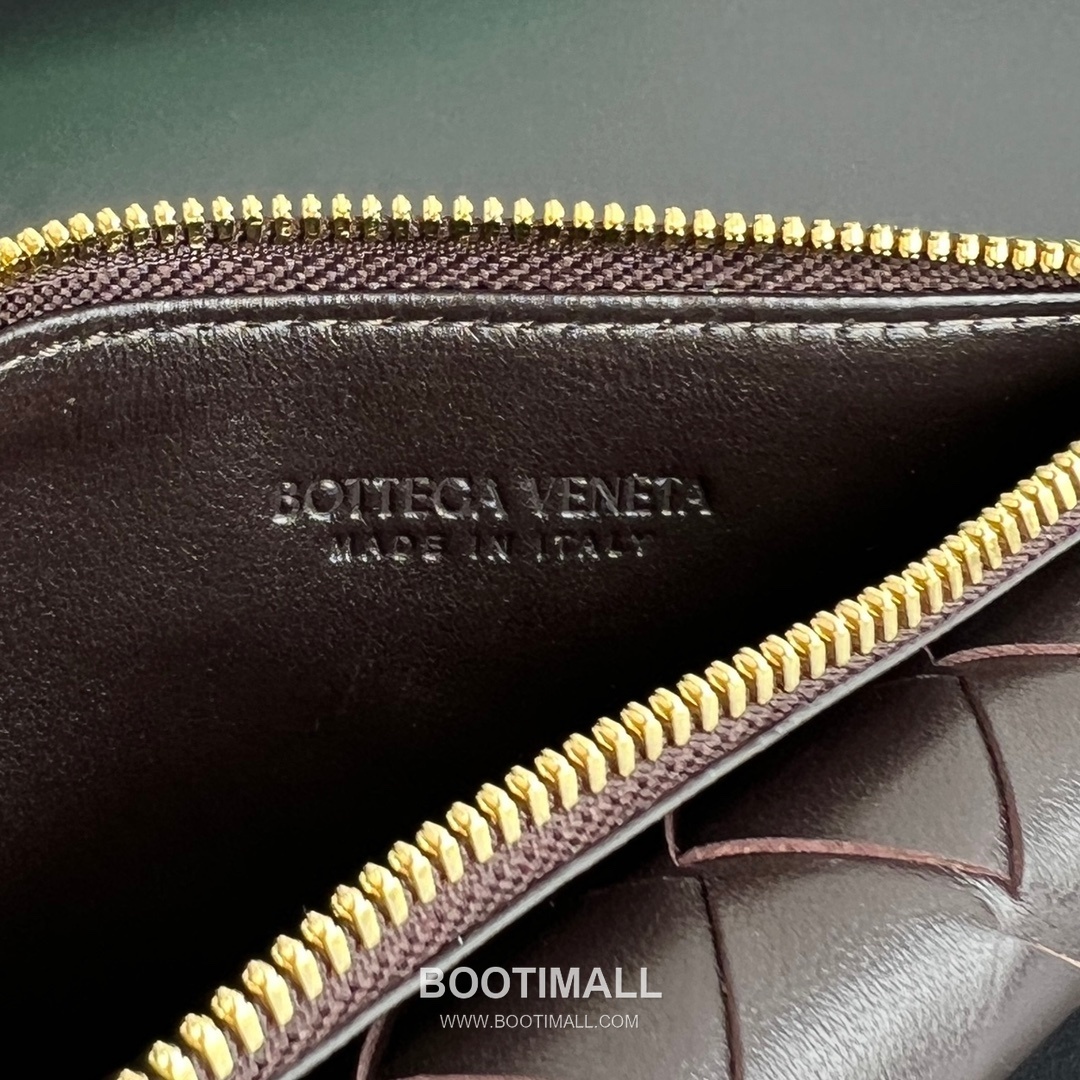 Bottega Veneta Amdiamo Zip Card Case Intrecciato Calfskin Fireworks Card Holder 보테가 베네타 암디아모 지퍼 카드 케이스 인트레치아토 카프스킨 파이어웍스 카드지갑 14cm 10