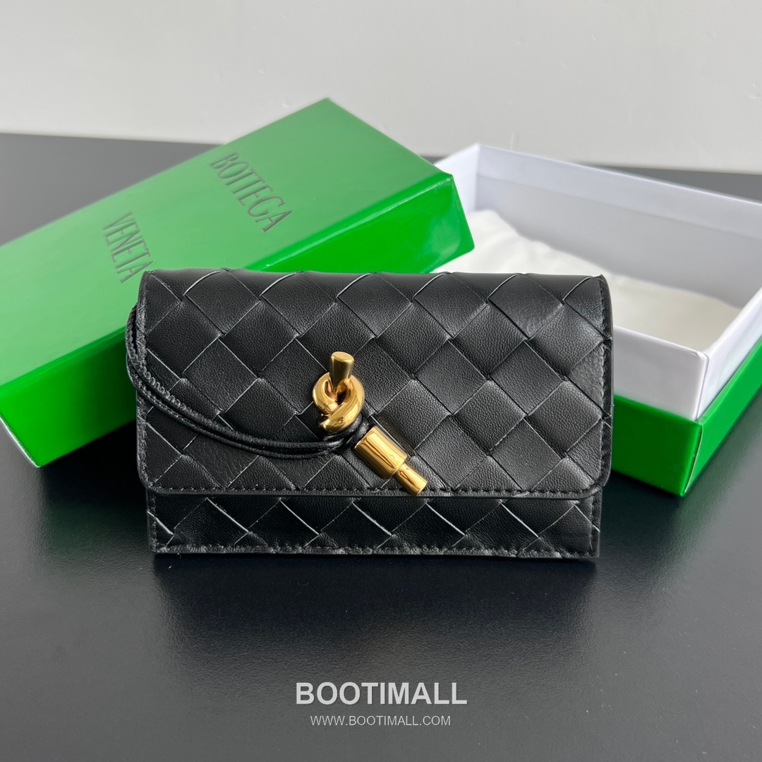 Bottega Veneta Amdiamo Zip Card Case Intrecciato Calfskin Fireworks Card Holder 보테가 베네타 암디아모 지퍼 카드 케이스 인트레치아토 카프스킨 파이어웍스 카드지갑 14cm 2