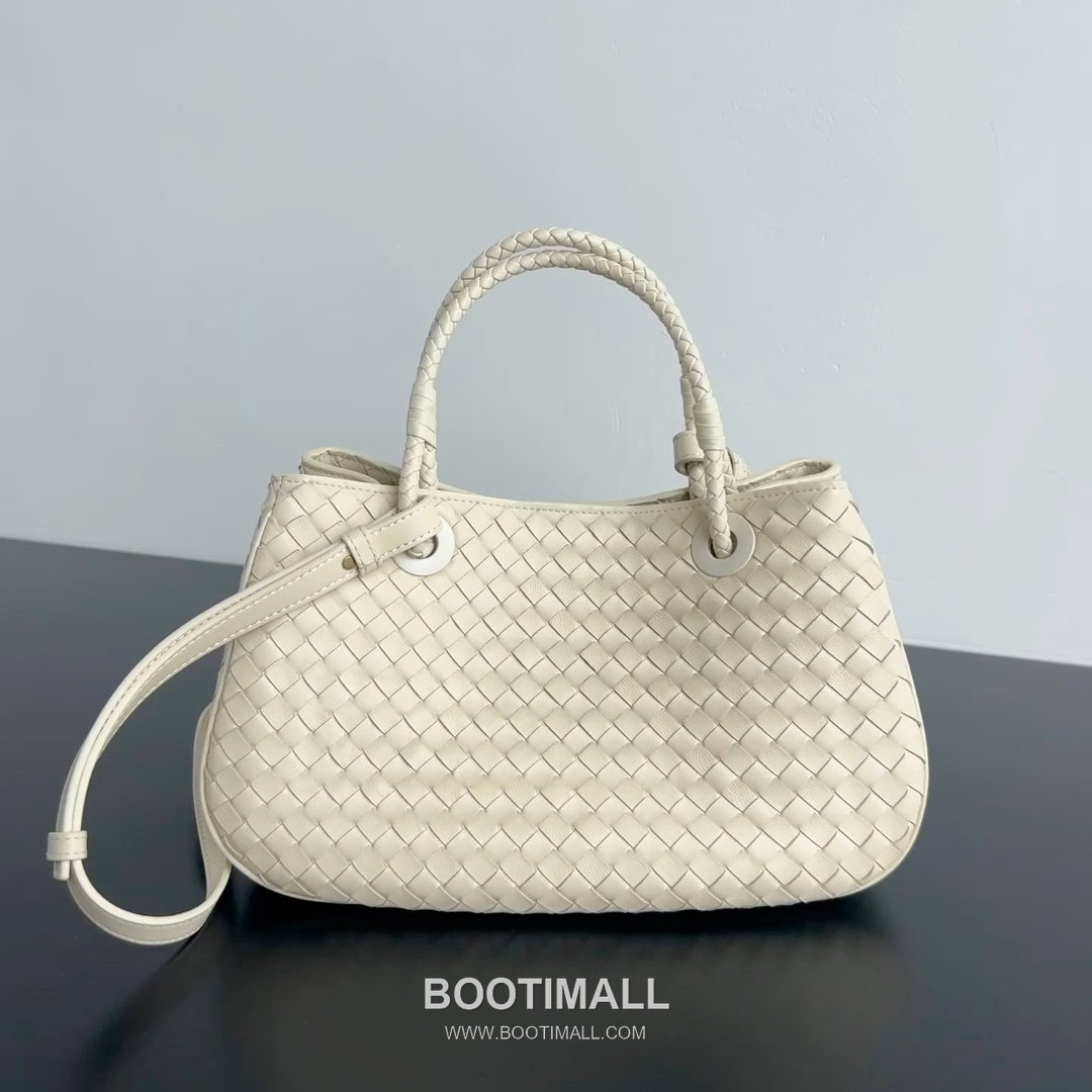 Bottega Veneta Basket Handbag Nappa Lambskin Top Handle Bag 보테가 베네타 바스켓 핸드백 나파 램스킨 탑핸들백 31cm 4