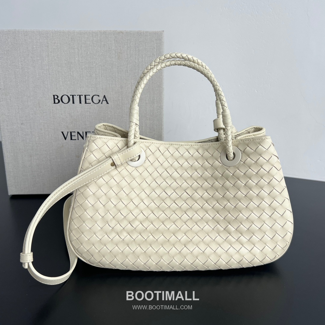 Bottega Veneta Basket Handbag Nappa Lambskin Top Handle Bag 보테가 베네타 바스켓 핸드백 나파 램스킨 탑핸들백 31cm 5