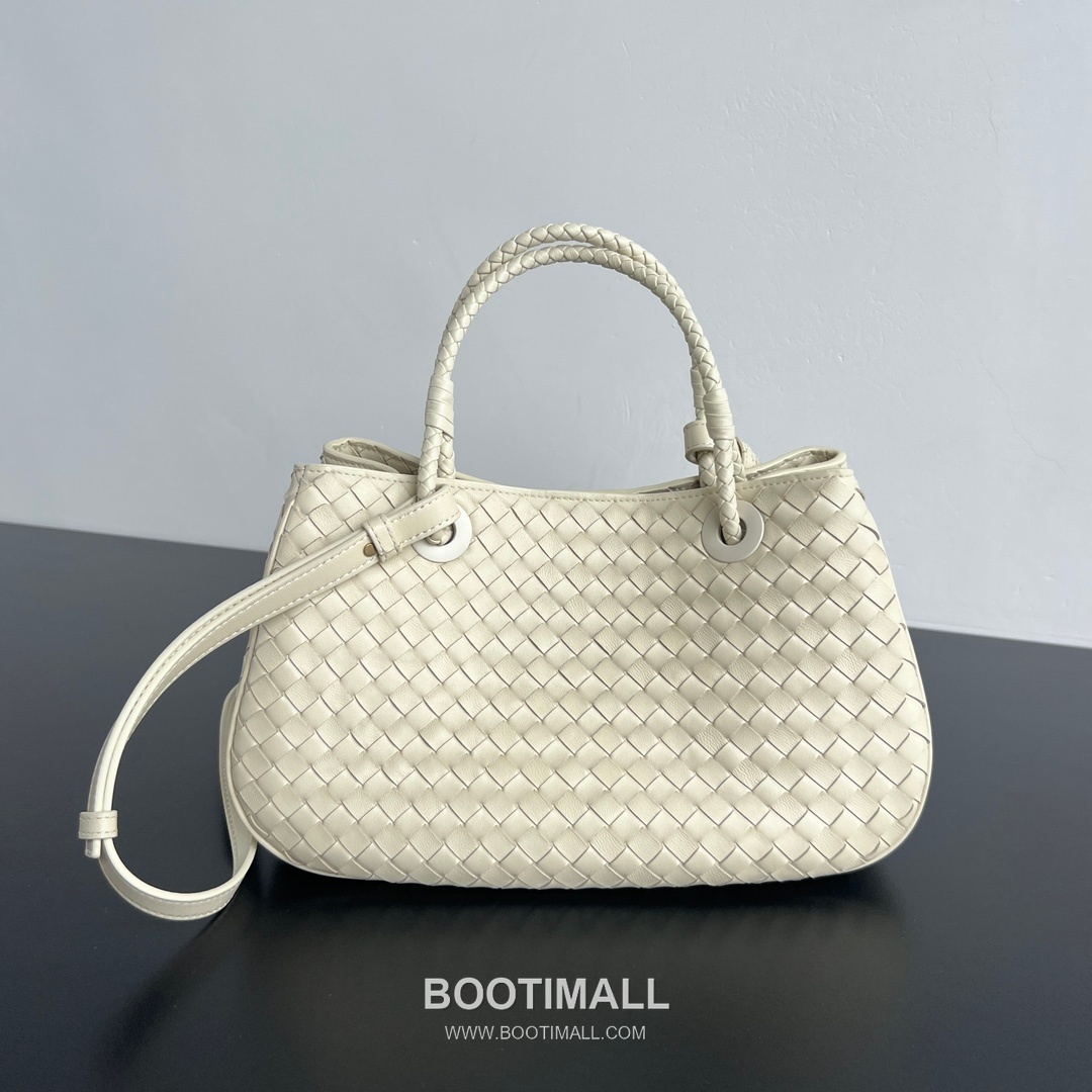 Bottega Veneta Basket Handbag Nappa Lambskin Top Handle Bag 보테가 베네타 바스켓 핸드백 나파 램스킨 탑핸들백 31cm 6