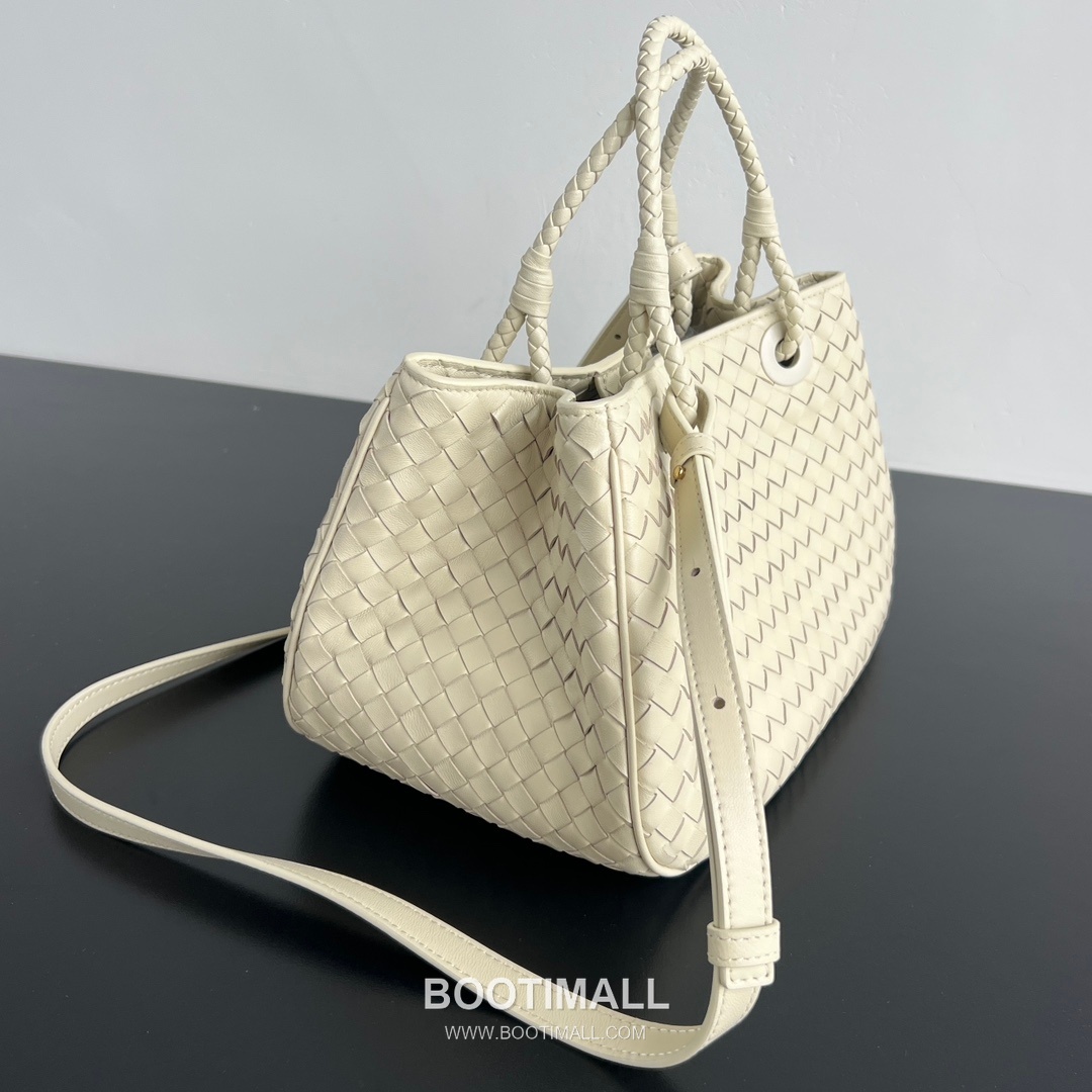 Bottega Veneta Basket Handbag Nappa Lambskin Top Handle Bag 보테가 베네타 바스켓 핸드백 나파 램스킨 탑핸들백 31cm 7