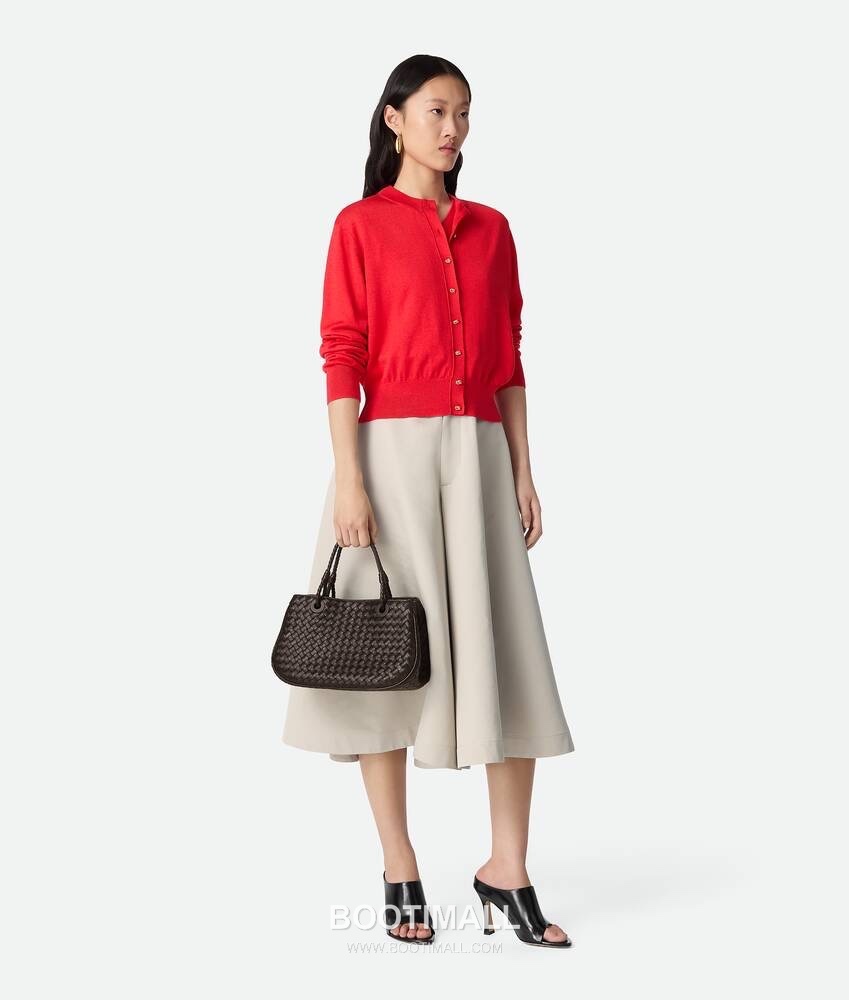 Bottega Veneta Basket Handbag Nappa Lambskin Top Handle Bag 보테가 베네타 바스켓 핸드백 나파 램스킨 탑핸들백 31cm 2