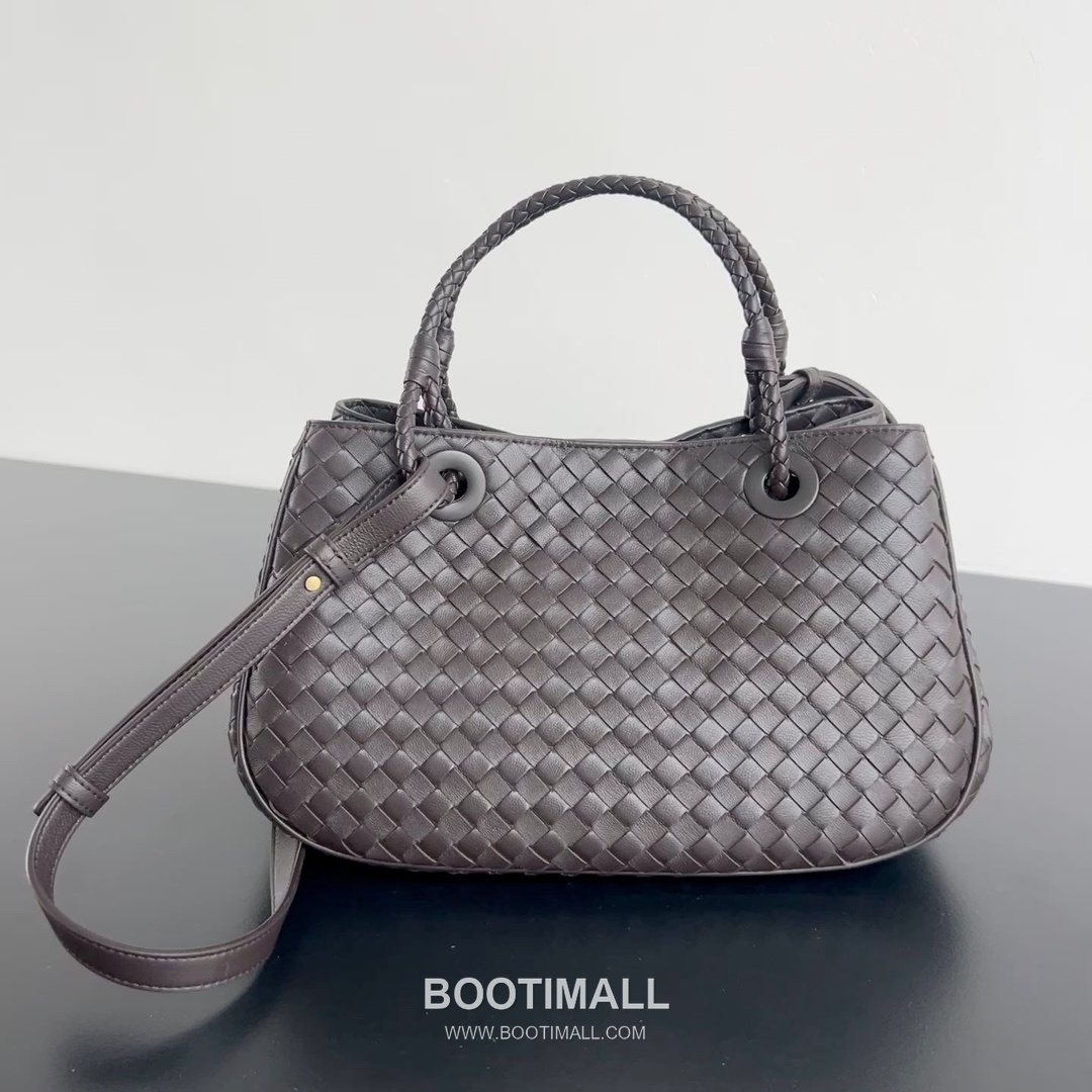 Bottega Veneta Basket Handbag Nappa Lambskin Top Handle Bag 보테가 베네타 바스켓 핸드백 나파 램스킨 탑핸들백 31cm 10