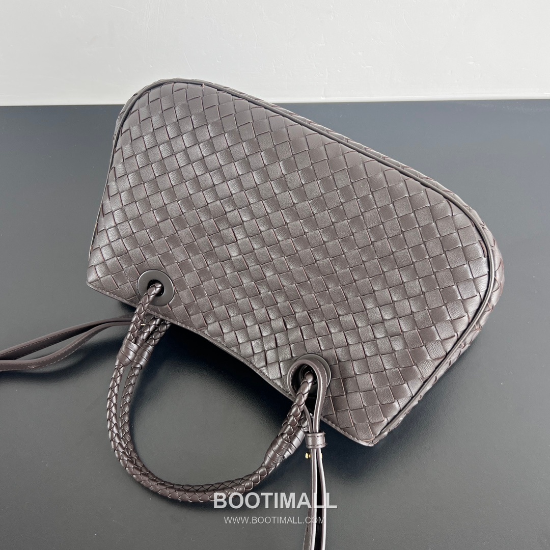 Bottega Veneta Basket Handbag Nappa Lambskin Top Handle Bag 보테가 베네타 바스켓 핸드백 나파 램스킨 탑핸들백 31cm 15