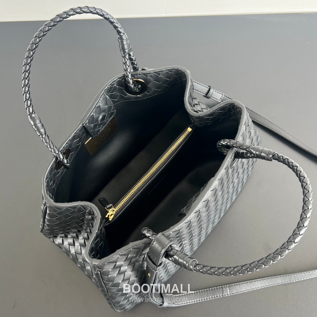 Bottega Veneta Basket Handbag Nappa Lambskin Top Handle Bag 보테가 베네타 바스켓 핸드백 나파 램스킨 탑핸들백 31cm 6