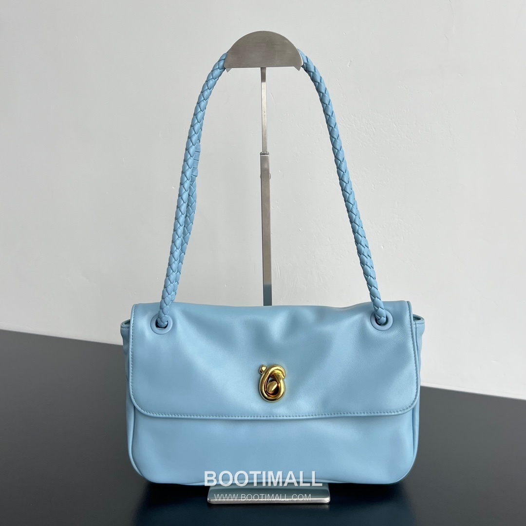 Bottega Veneta Madison Shoulder Bag Smooth Lambskin Black 보테가 베네타 매디슨 숄더백 스무스 램스킨 블랙 27cm 5