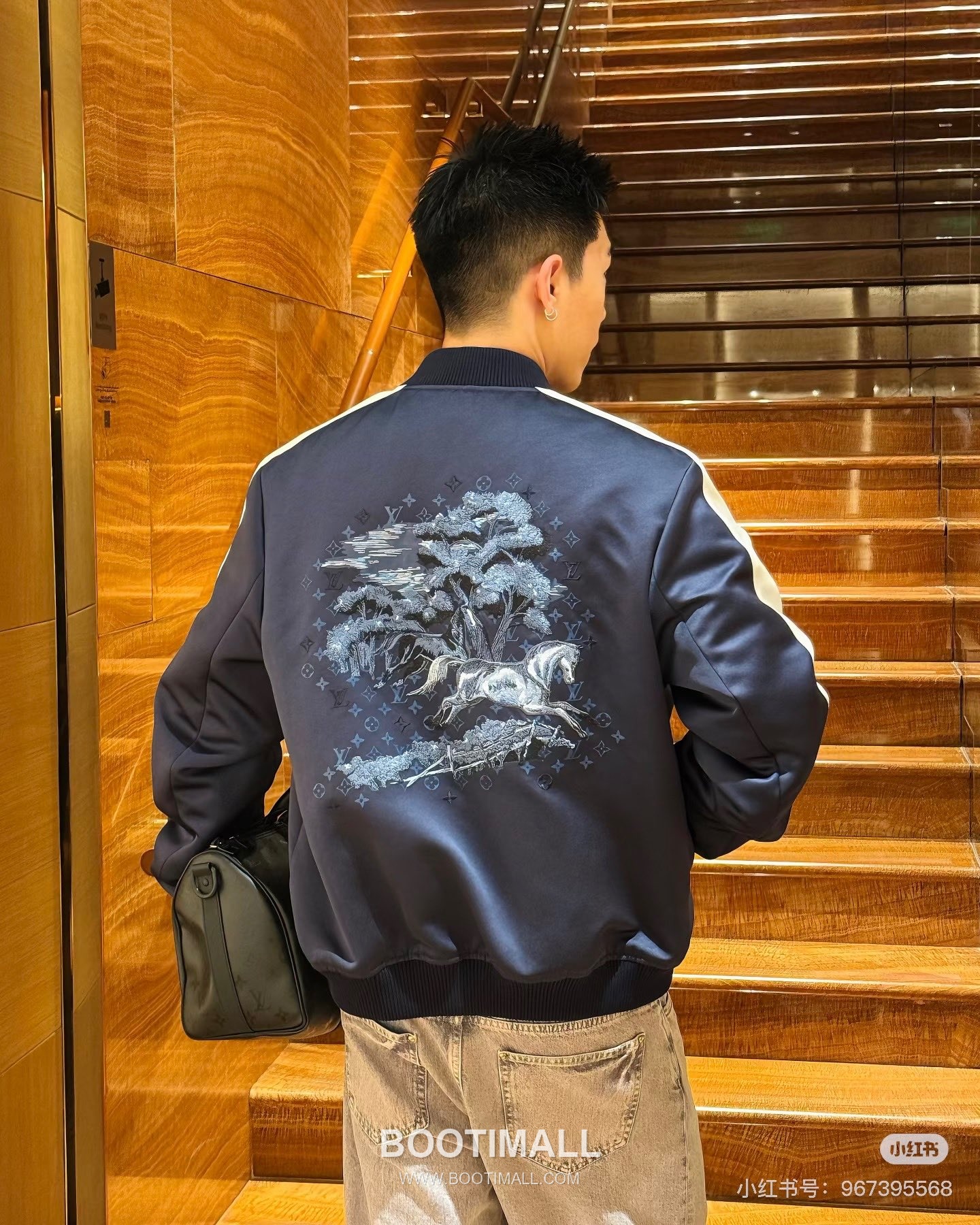 Louis Vuitton Year Limited Jacket Black 루이비통 마년 한정 자켓 블랙 3