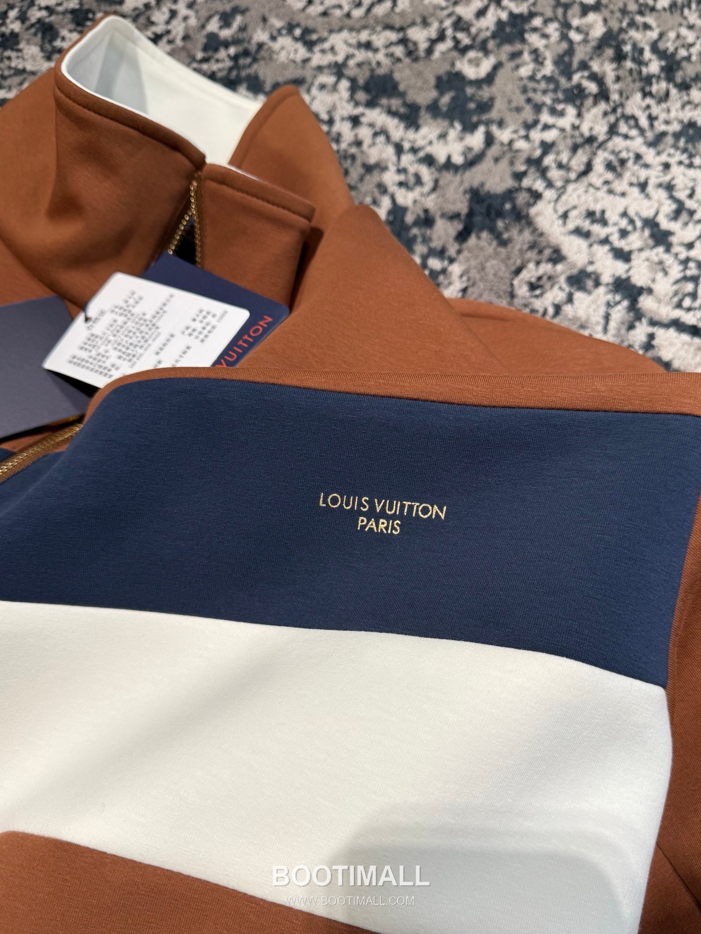 Louis Vuitton Colorblock Zip Jacket Light Khaki 루이비통 컬러블록 집업 자켓 라이트 카키 9