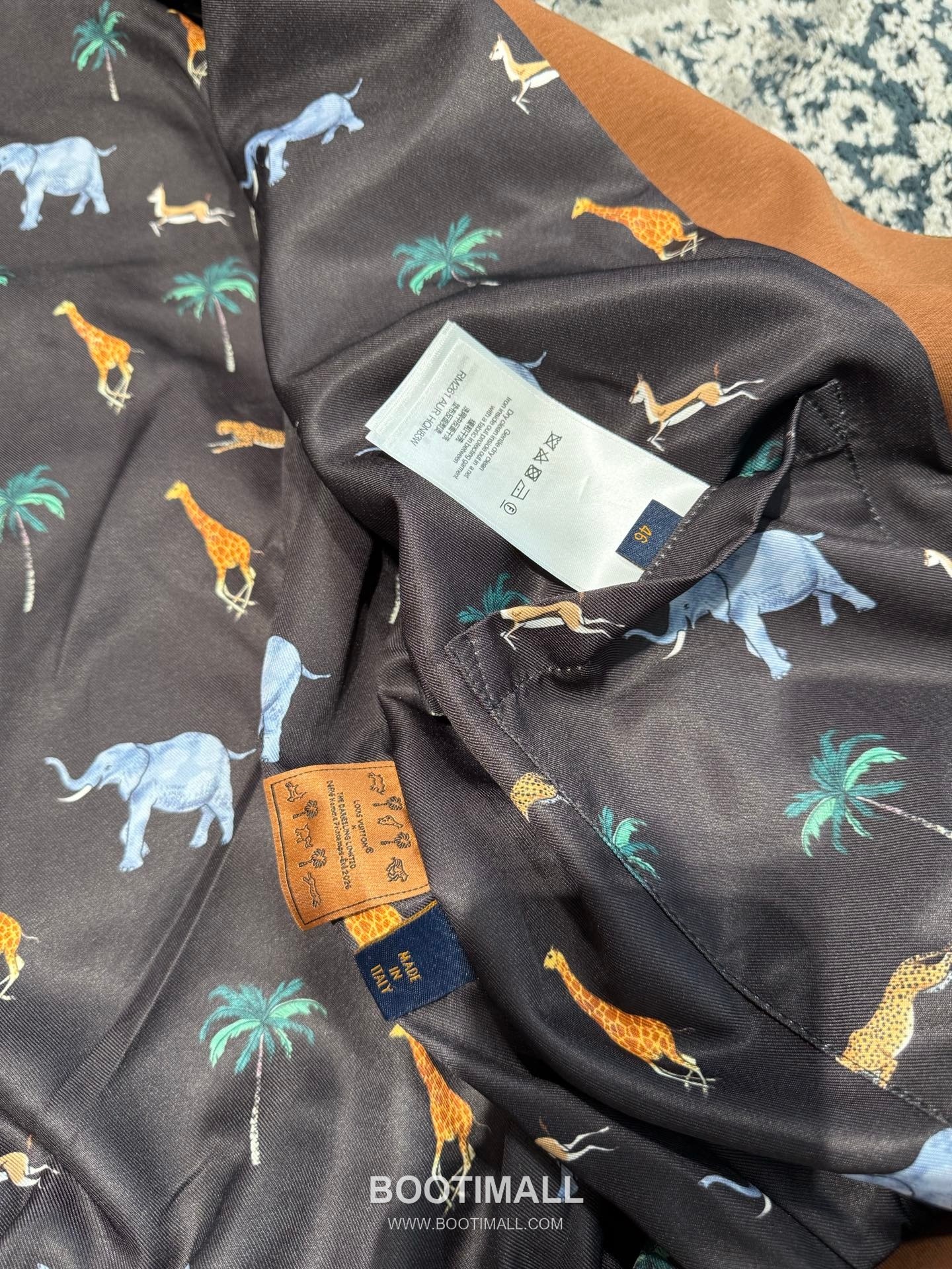 Louis Vuitton Colorblock Zip Jacket Light Khaki 루이비통 컬러블록 집업 자켓 라이트 카키 11