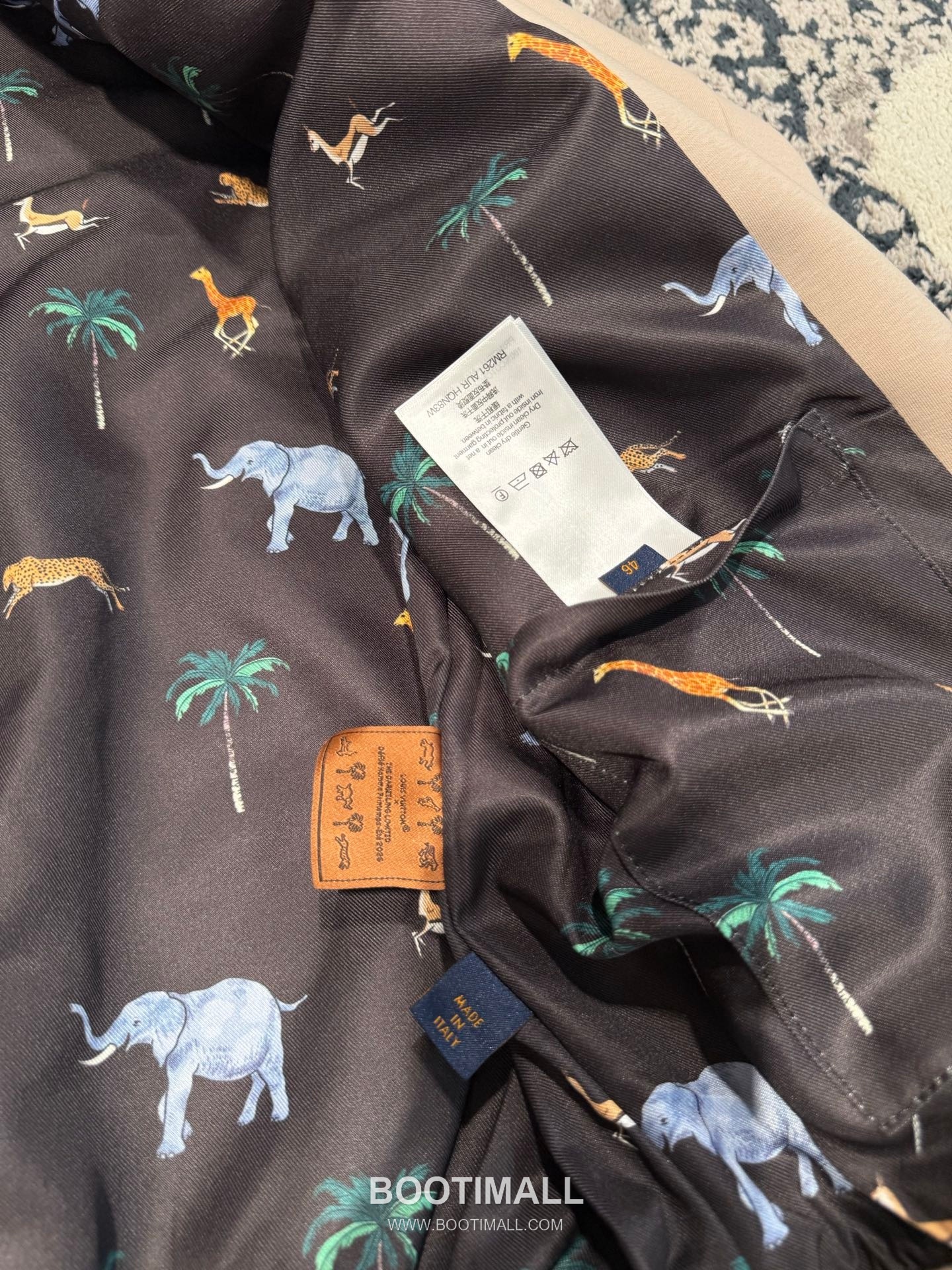 Louis Vuitton Colorblock Zip Jacket Light Khaki 루이비통 컬러블록 집업 자켓 라이트 카키 19