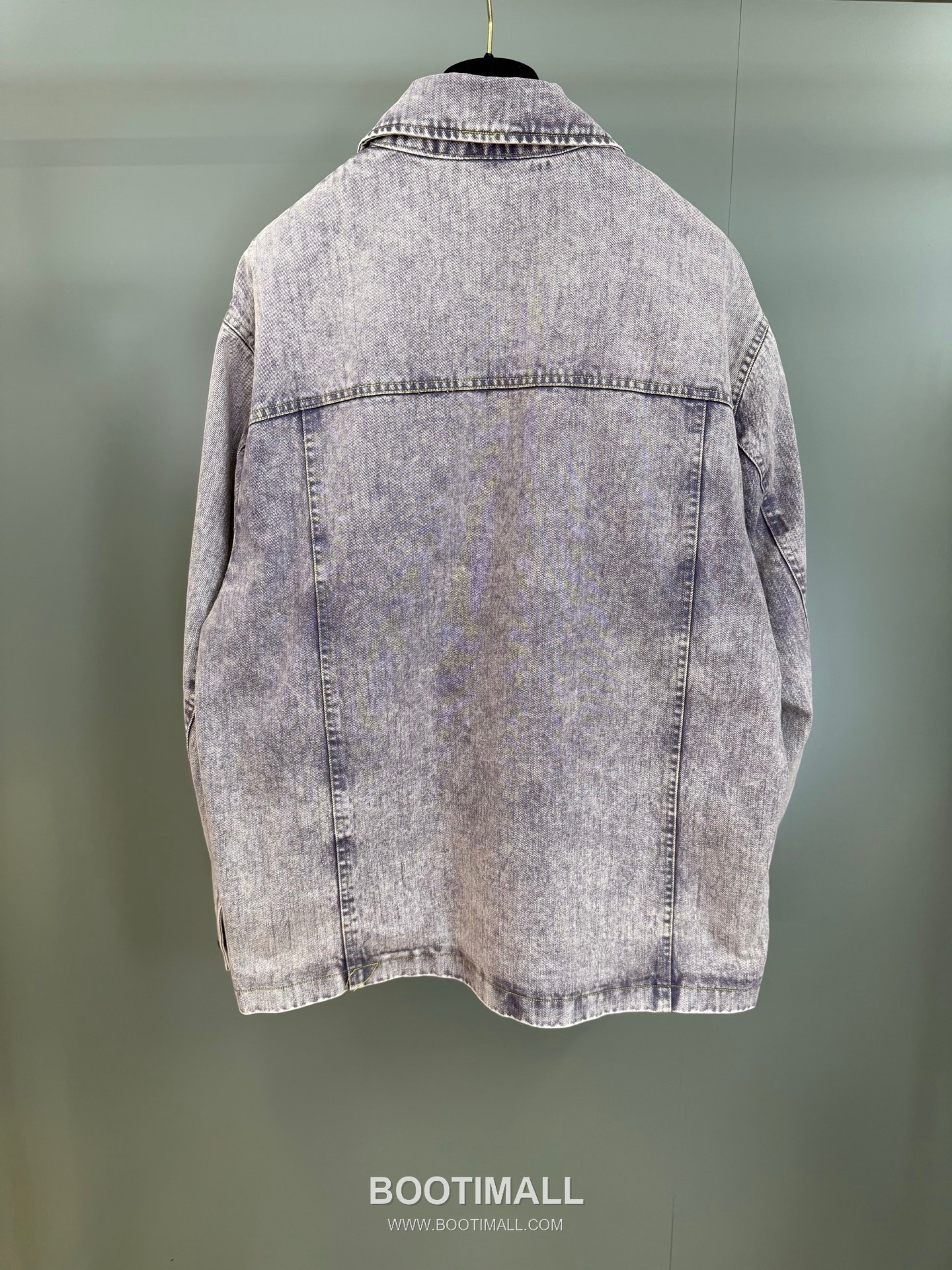 Amiri Denim Workwear Jacket Cotton Bleached Denim 블랙 스터드 데님 워크웨어 자켓 코튼 브리치드 데님 14