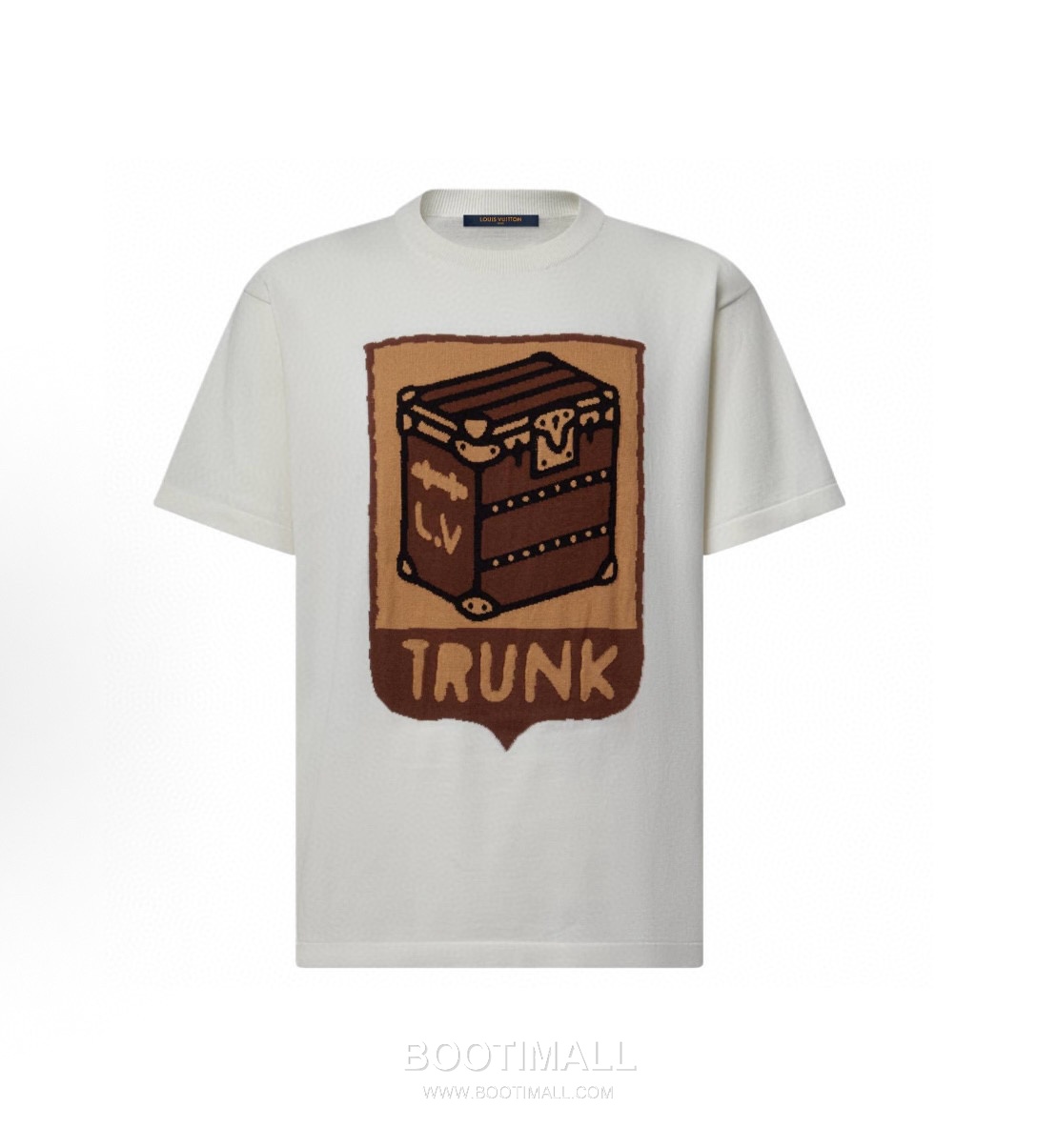 Louis Vuitton Printed Knit Tee T-shirt 루이비통 프린트 니트 티셔츠 1