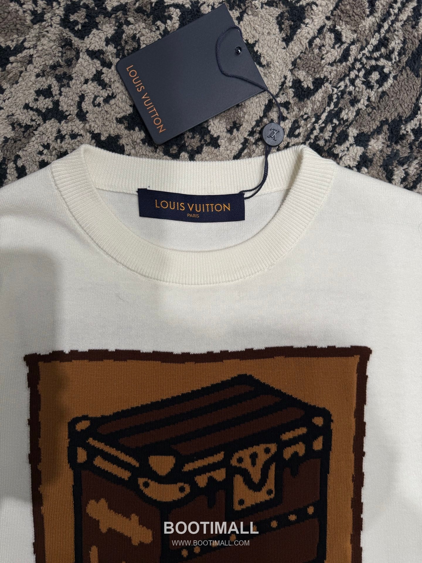 Louis Vuitton Printed Knit Tee T-shirt 루이비통 프린트 니트 티셔츠 13