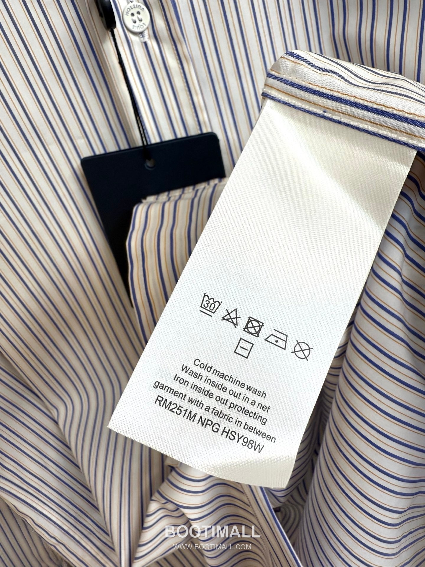 Louis Vuitton Striped Poplin Shirt Cotton Striped 루이비통 스트라이프 포플린 셔츠 코튼 스트라이프 9