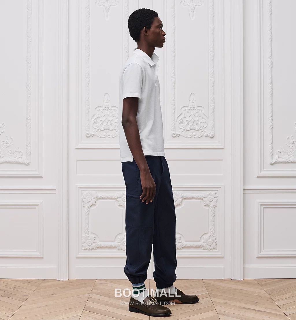 Dior Embroidered Polo Shirt Cotton Pique Grey 디올 자수 폴로 셔츠 코튼 피케 그레이 3