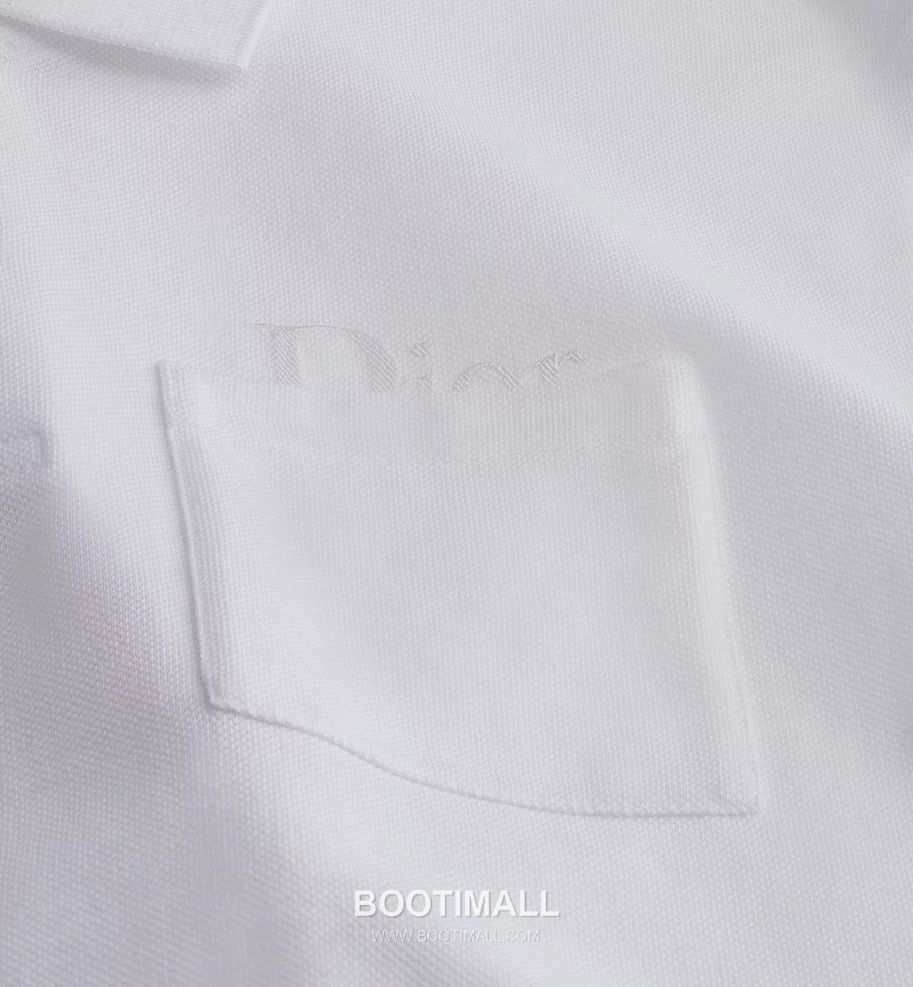 Dior Embroidered Polo Shirt Cotton Pique Grey 디올 자수 폴로 셔츠 코튼 피케 그레이 6