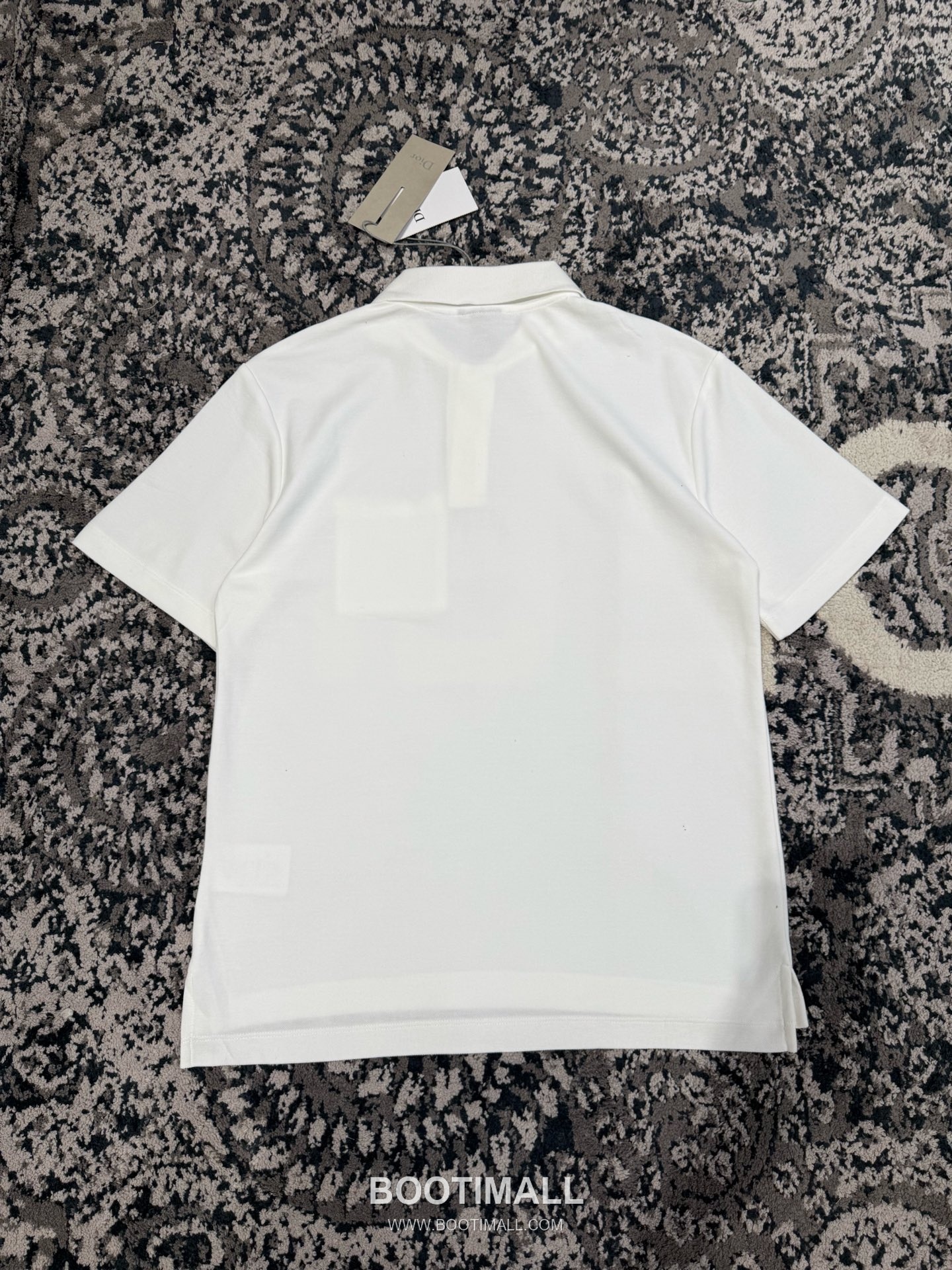 Dior Embroidered Polo Shirt Cotton Pique Grey 디올 자수 폴로 셔츠 코튼 피케 그레이 10