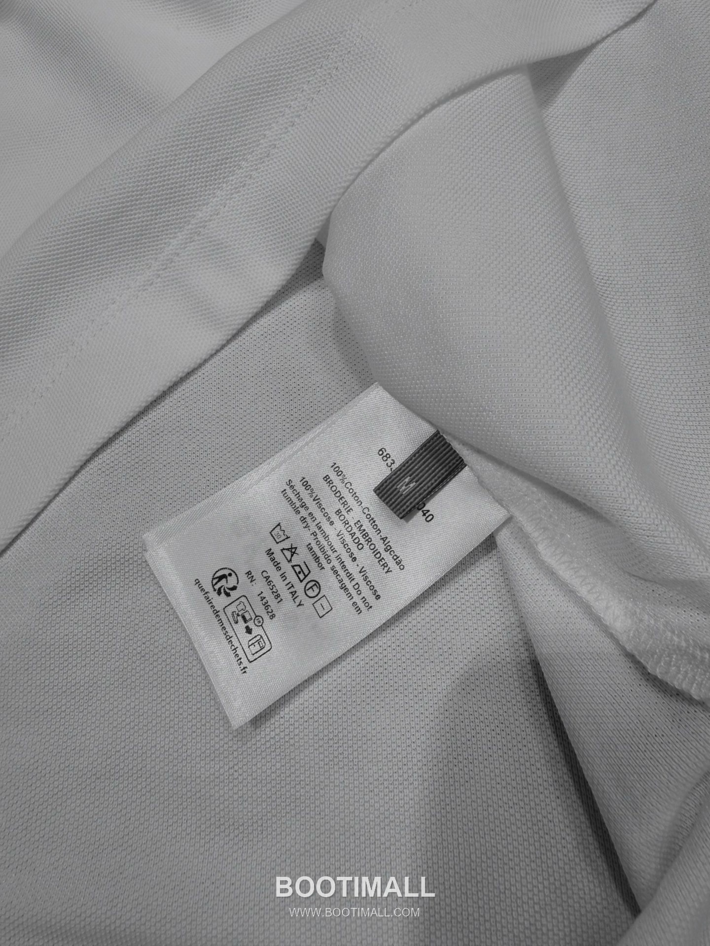 Dior Embroidered Polo Shirt Cotton Pique Grey 디올 자수 폴로 셔츠 코튼 피케 그레이 15