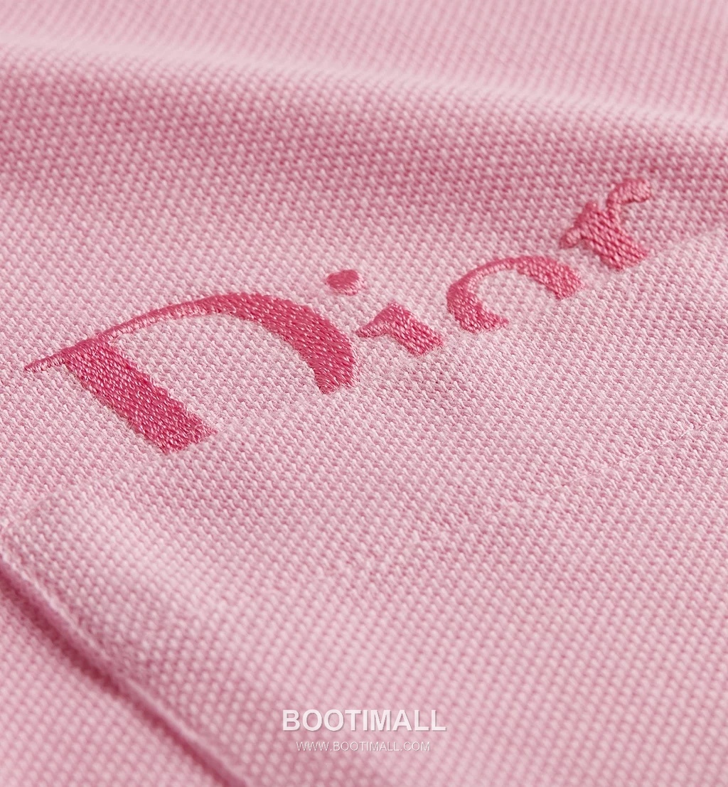 Dior Embroidered Polo Shirt Cotton Pique Grey 디올 자수 폴로 셔츠 코튼 피케 그레이 3