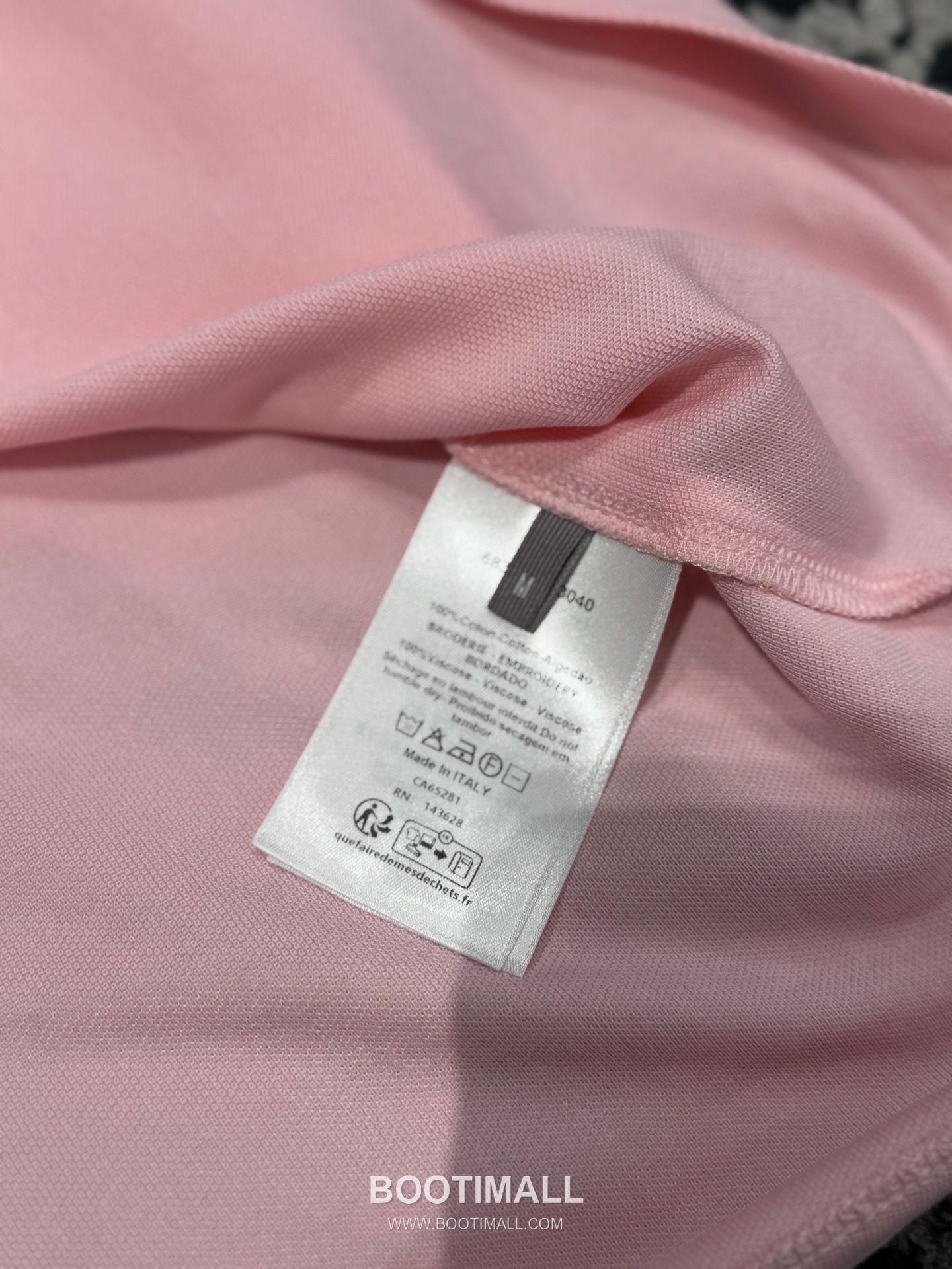 Dior Embroidered Polo Shirt Cotton Pique Grey 디올 자수 폴로 셔츠 코튼 피케 그레이 12