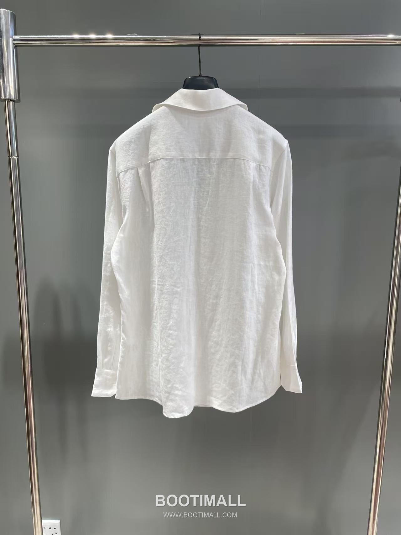 Dolce & Gabbana Linen Canvas Shirt Linen Black 돌체앤가바나 리넨 캔버스 V넥 셔츠 리넨 블랙 7