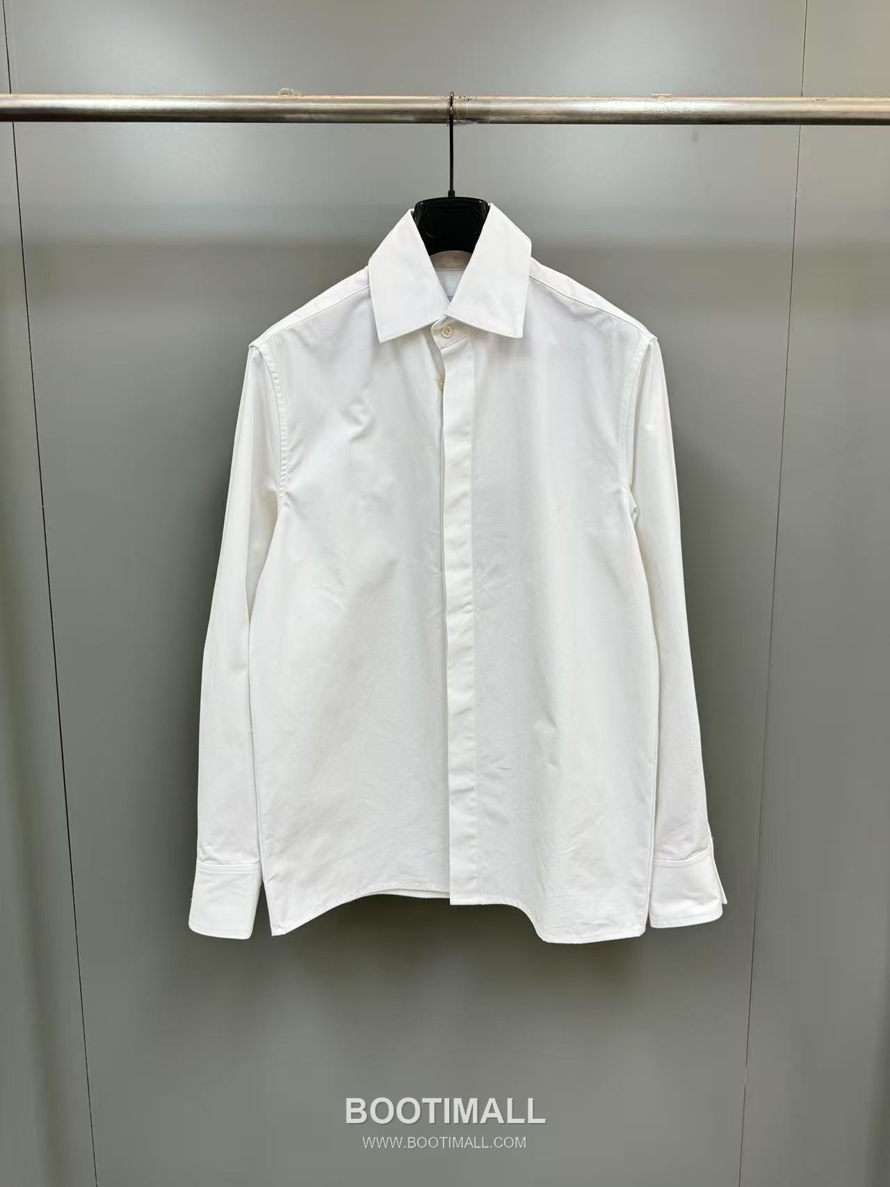 Saint Laurent Le Cassandre Shirt Cotton White 생로랑 르 카산드르 셔츠 코튼 화이트 3
