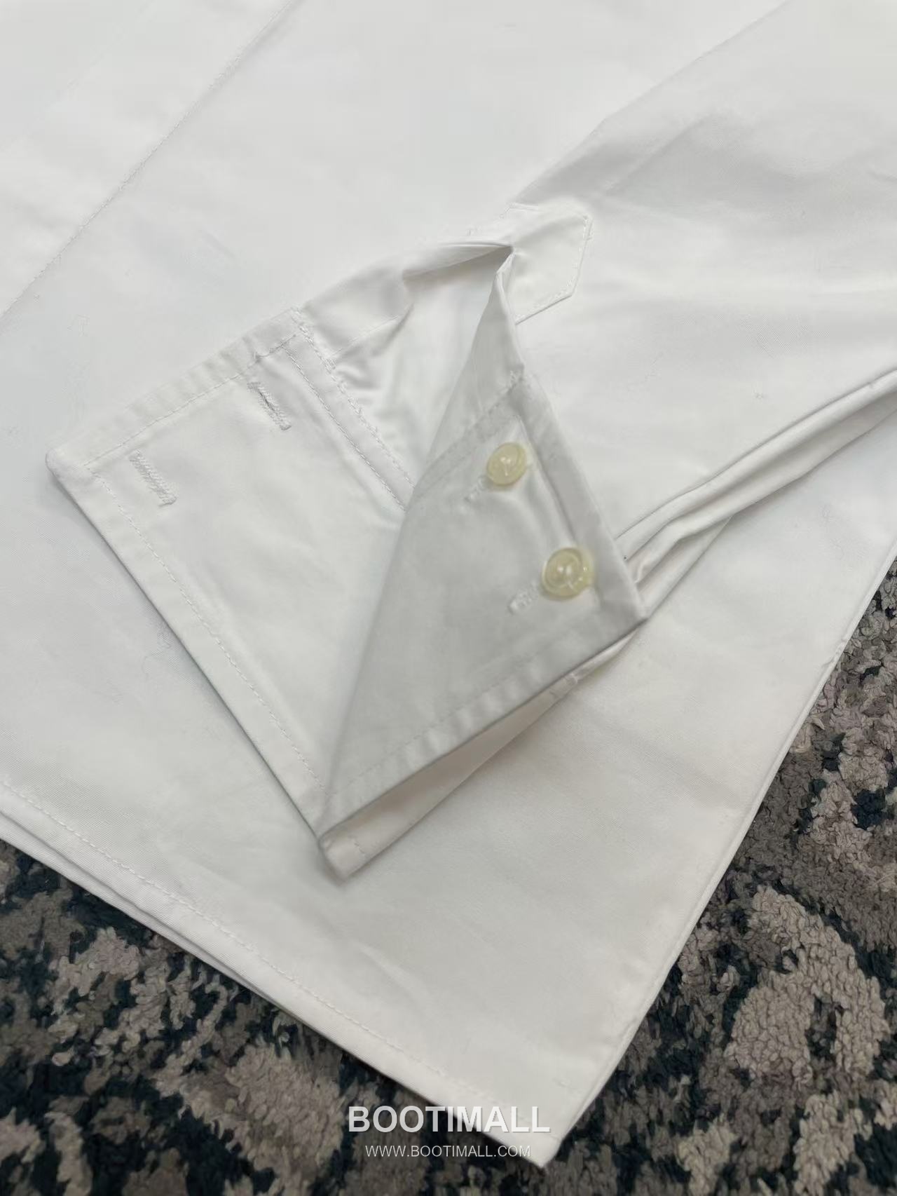 Saint Laurent Le Cassandre Shirt Cotton White 생로랑 르 카산드르 셔츠 코튼 화이트 7