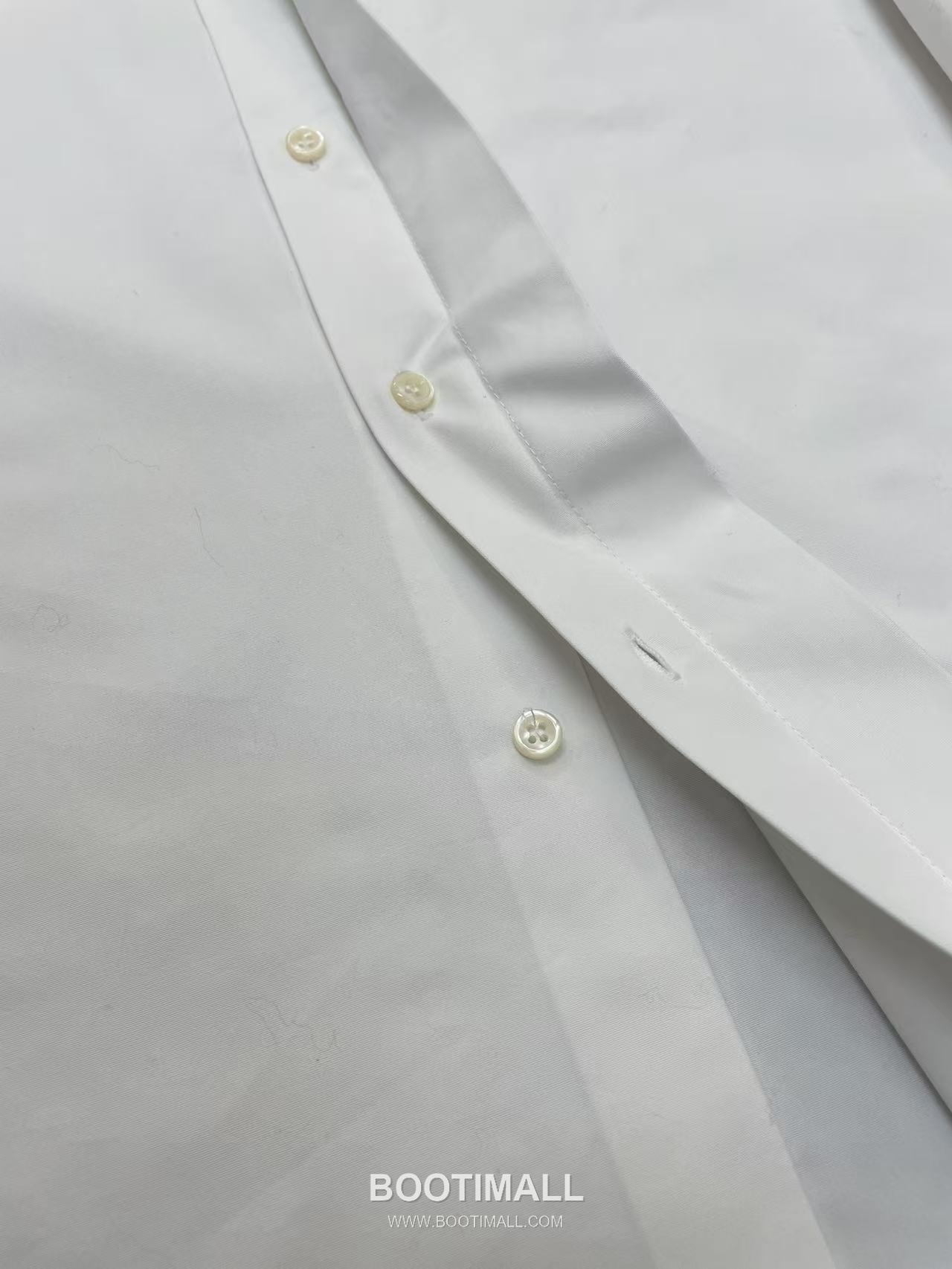 Saint Laurent Le Cassandre Shirt Cotton White 생로랑 르 카산드르 셔츠 코튼 화이트 8