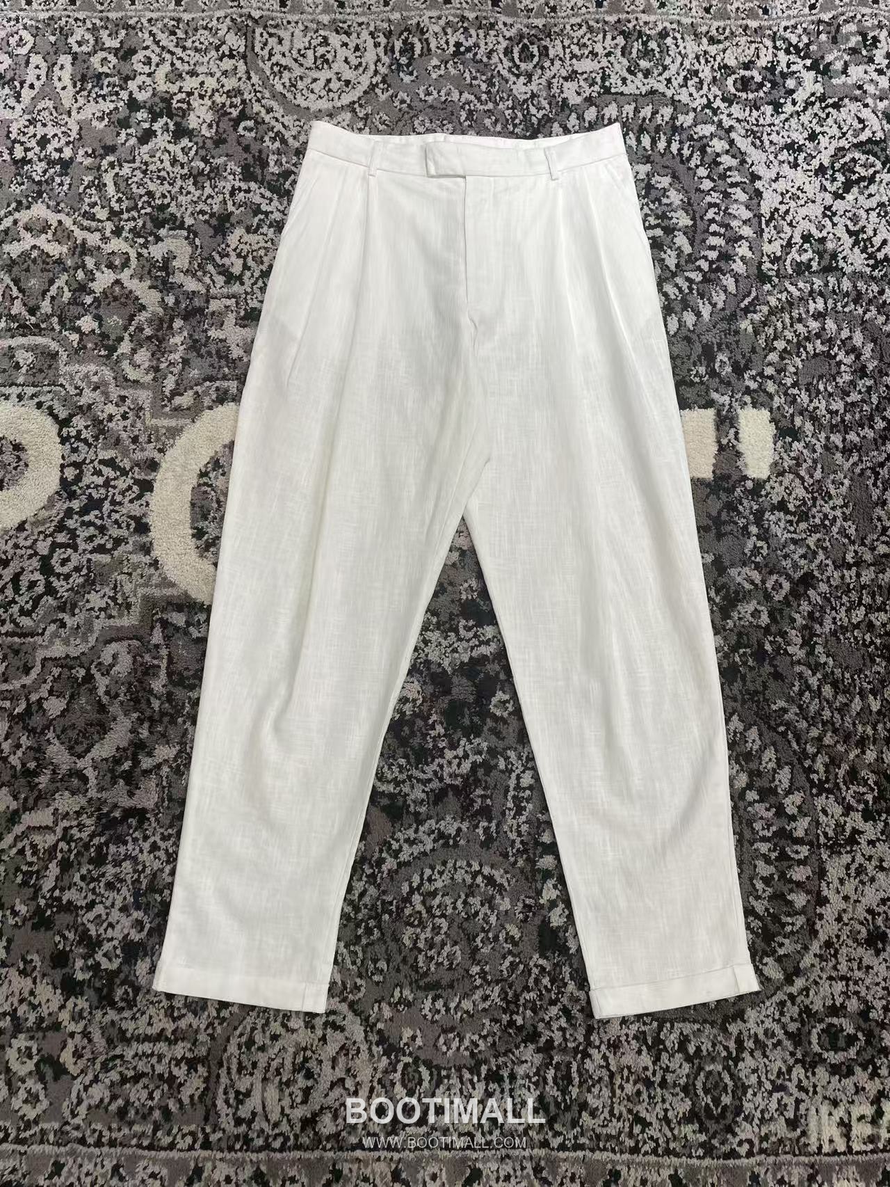 Dolce & Gabbana Linen Canvas Trousers Linen Burgundy 돌체앤가바나 리넨 캔버스 트라우저 리넨 버건디 8