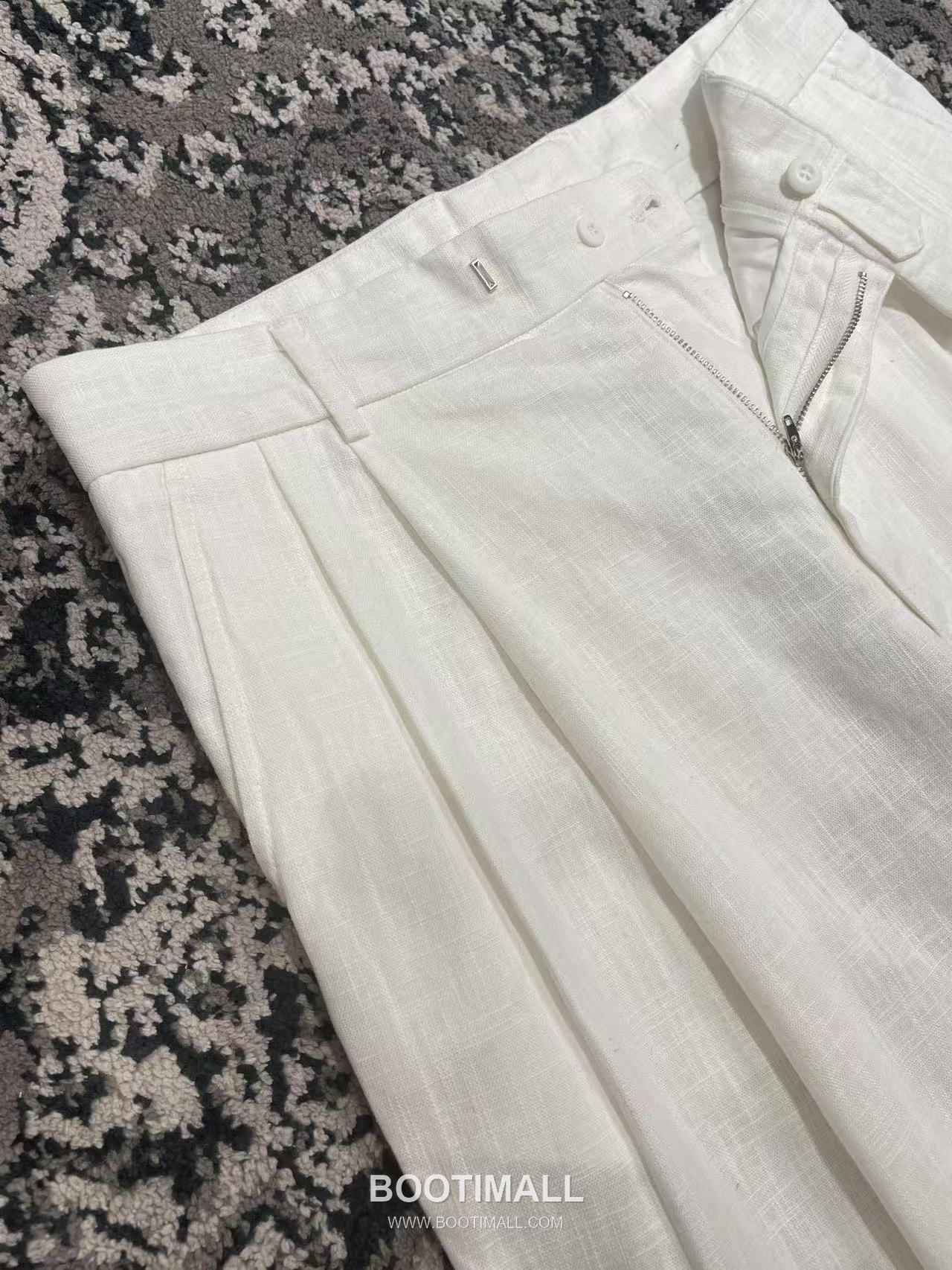 Dolce & Gabbana Linen Canvas Trousers Linen Burgundy 돌체앤가바나 리넨 캔버스 트라우저 리넨 버건디 9