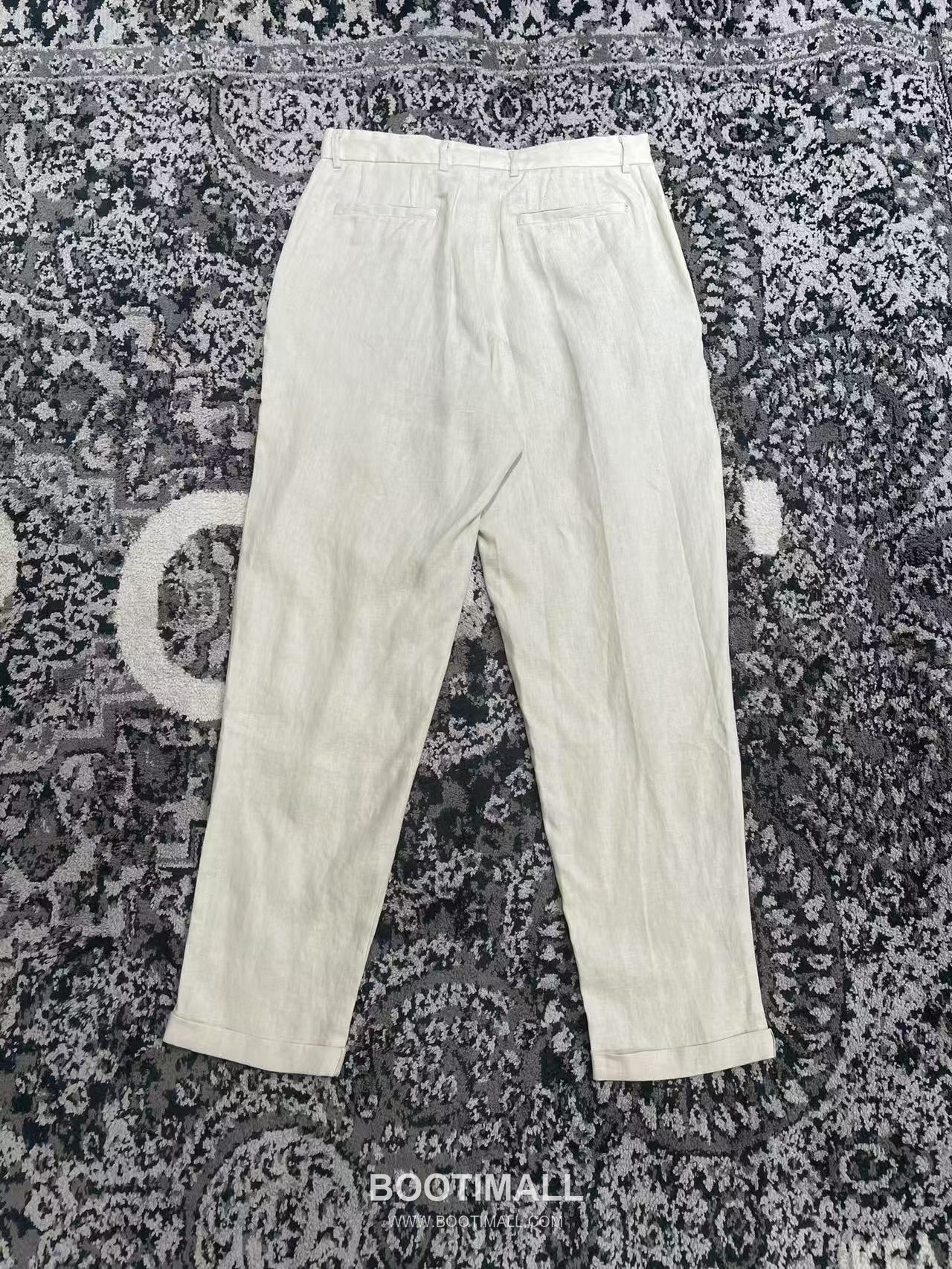 Dolce & Gabbana Linen Canvas Trousers Linen Burgundy 돌체앤가바나 리넨 캔버스 트라우저 리넨 버건디 6