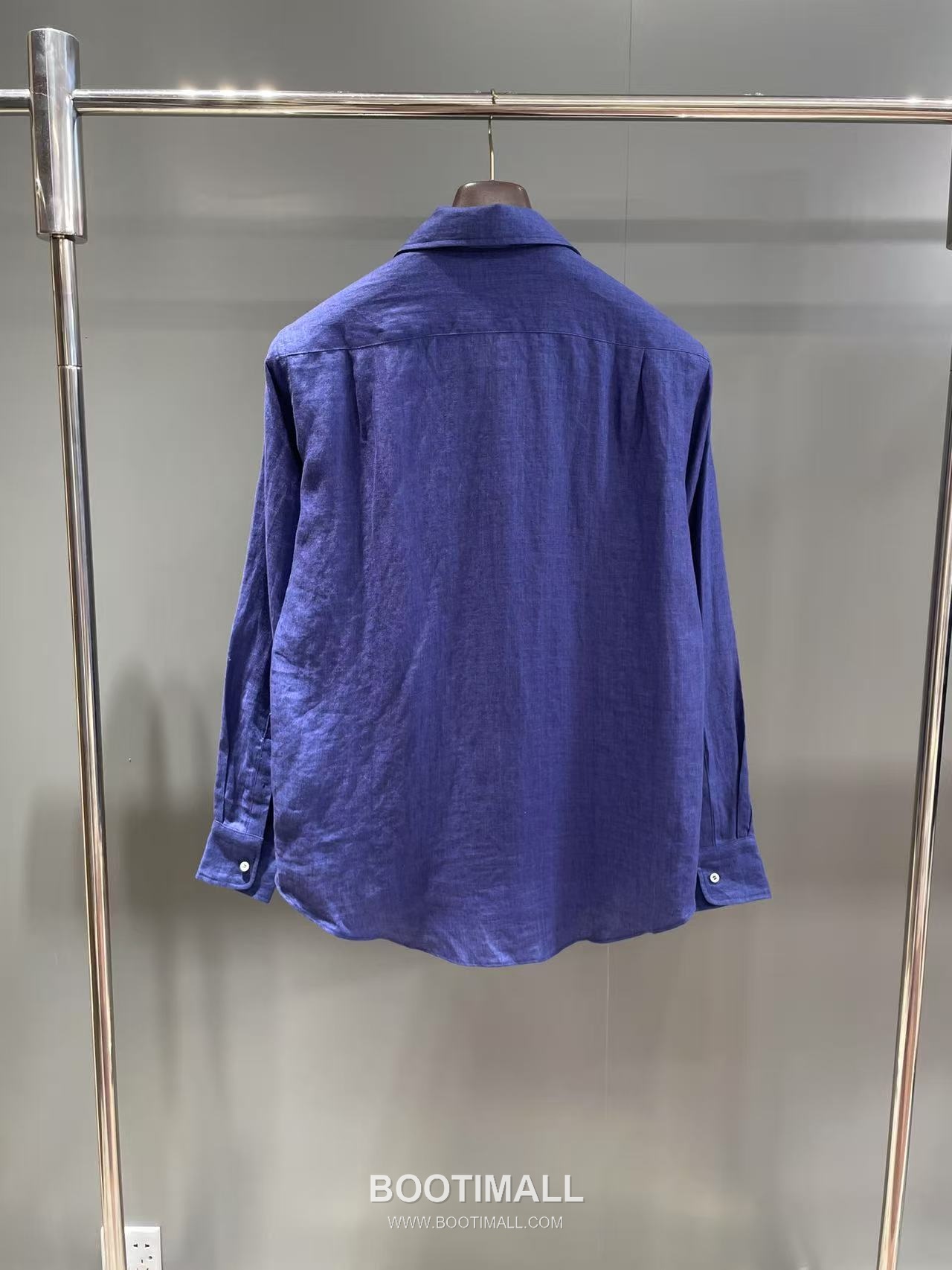 Loro Piana André Shirt Linen Blue 로로피아나 앙드레 셔츠 리넨 블루 5