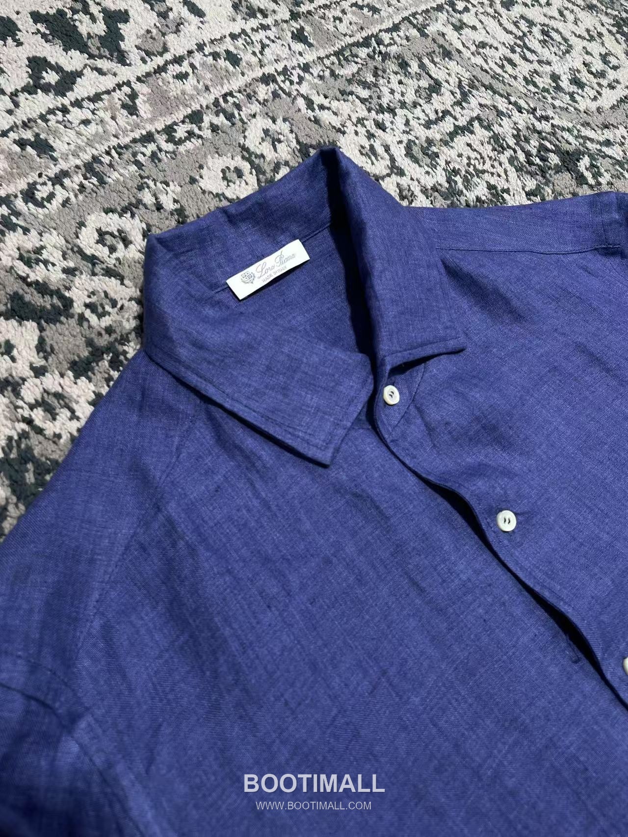 Loro Piana André Shirt Linen Blue 로로피아나 앙드레 셔츠 리넨 블루 7
