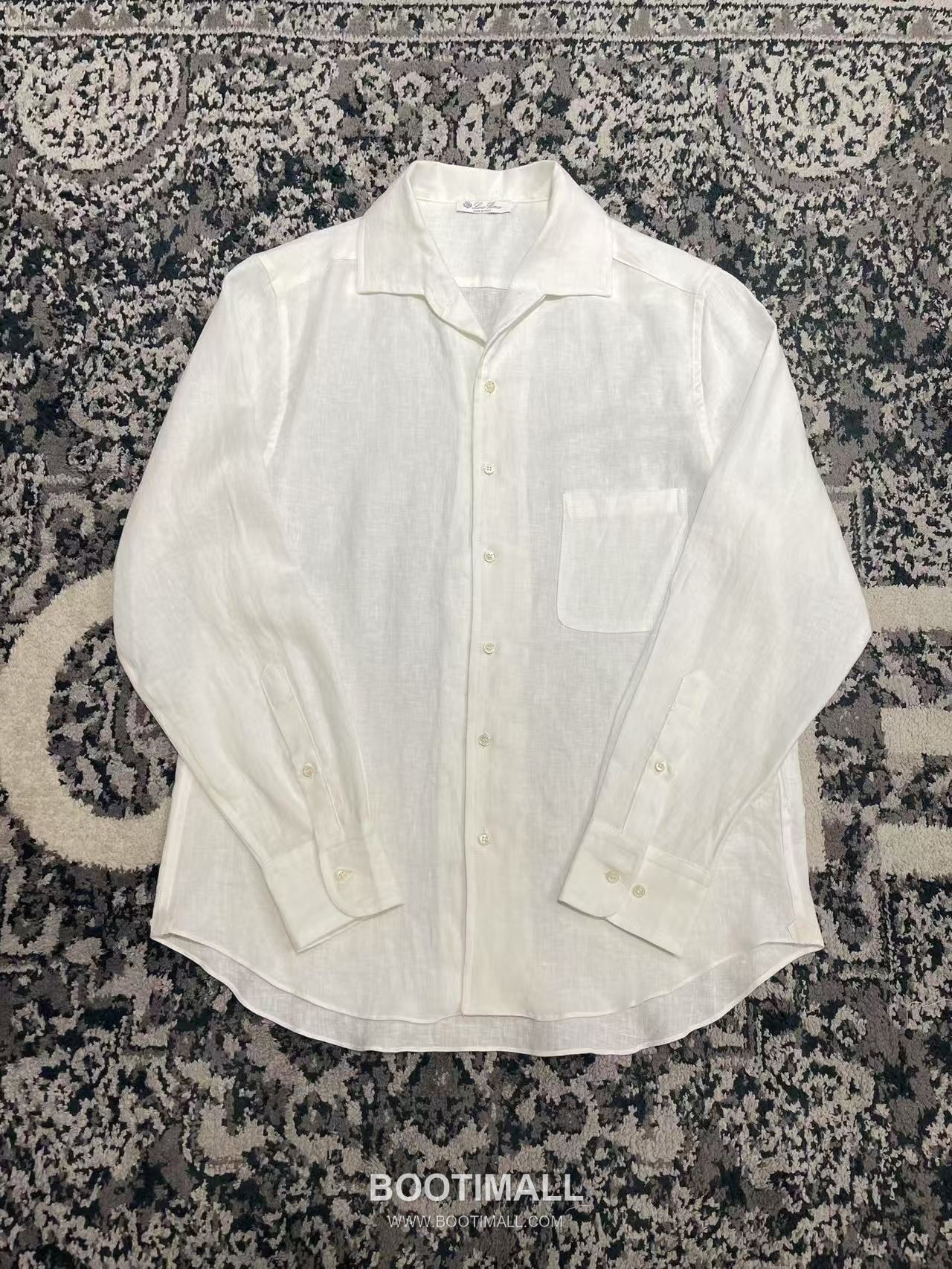 Loro Piana André Shirt Linen Blue 로로피아나 앙드레 셔츠 리넨 블루 3