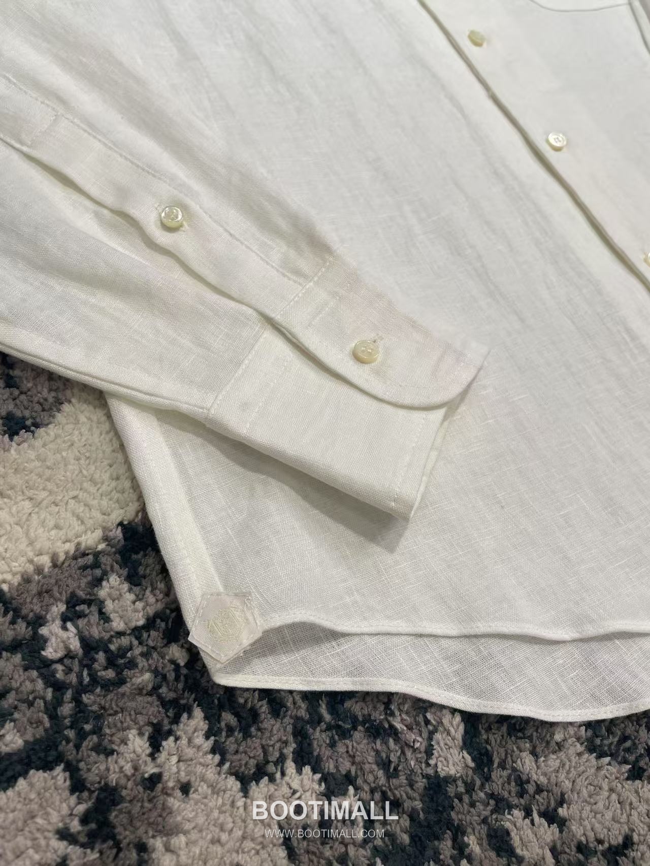 Loro Piana André Shirt Linen Blue 로로피아나 앙드레 셔츠 리넨 블루 6