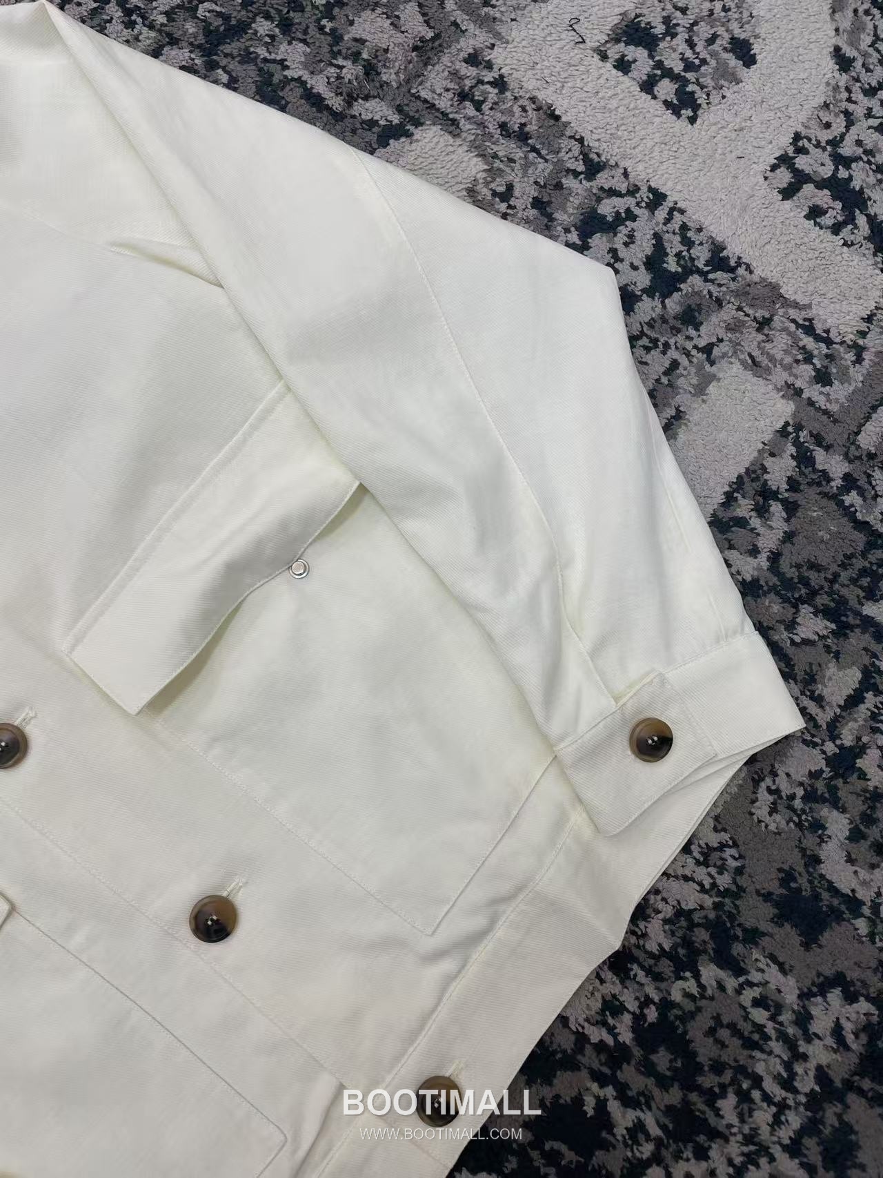 Brunello Cucinelli Washed Silk Twill Jacket Silk White 브루넬로 쿠치넬리 워시드 실크 트윌 자켓 실크 화이트 12