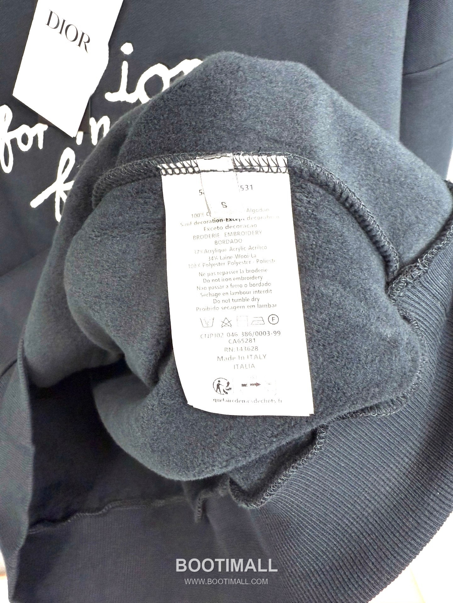 Dior Logo Embroidered Hoodie 디올 로고 자수 후드 11