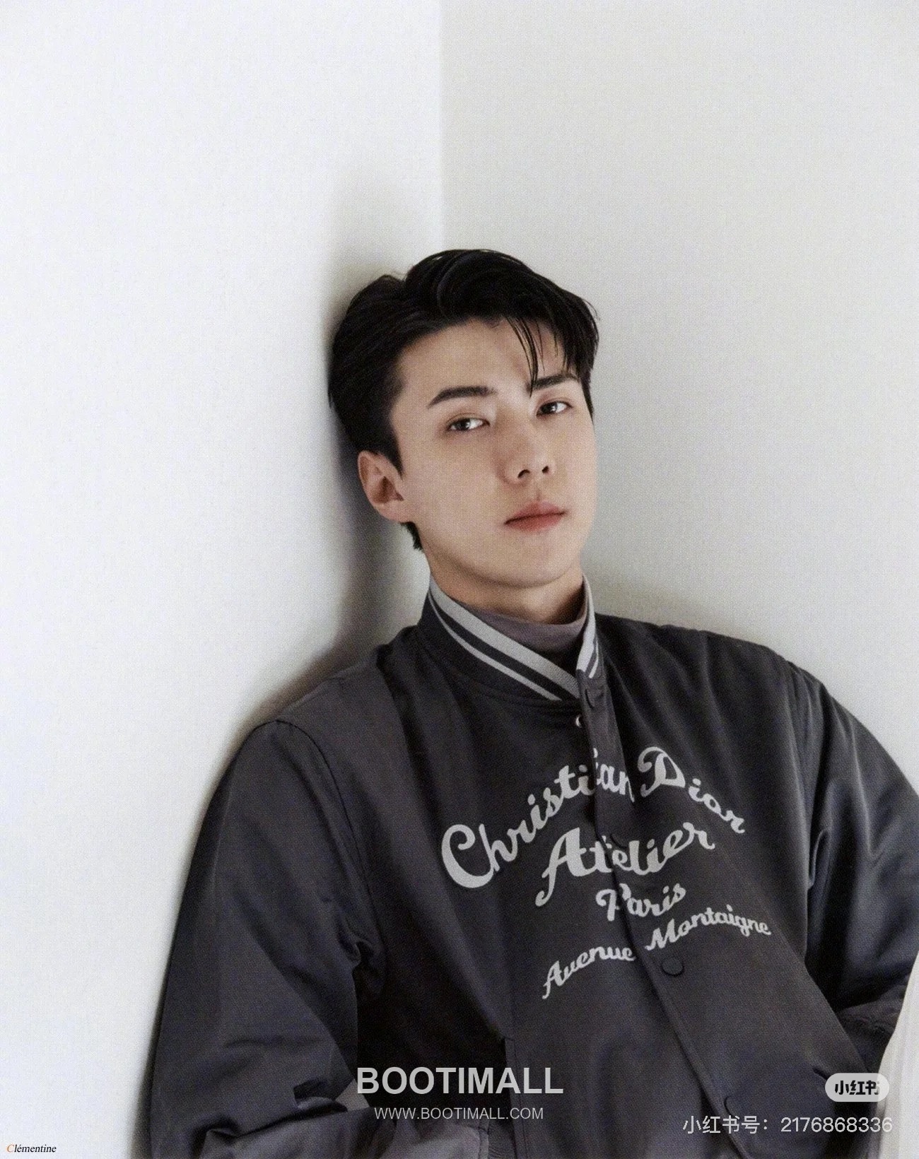 Dior CD Logo Baseball Jacket Cotton Blend Beige 디올 CD 로고 베이스볼 자켓 코튼 혼방 베이지 4