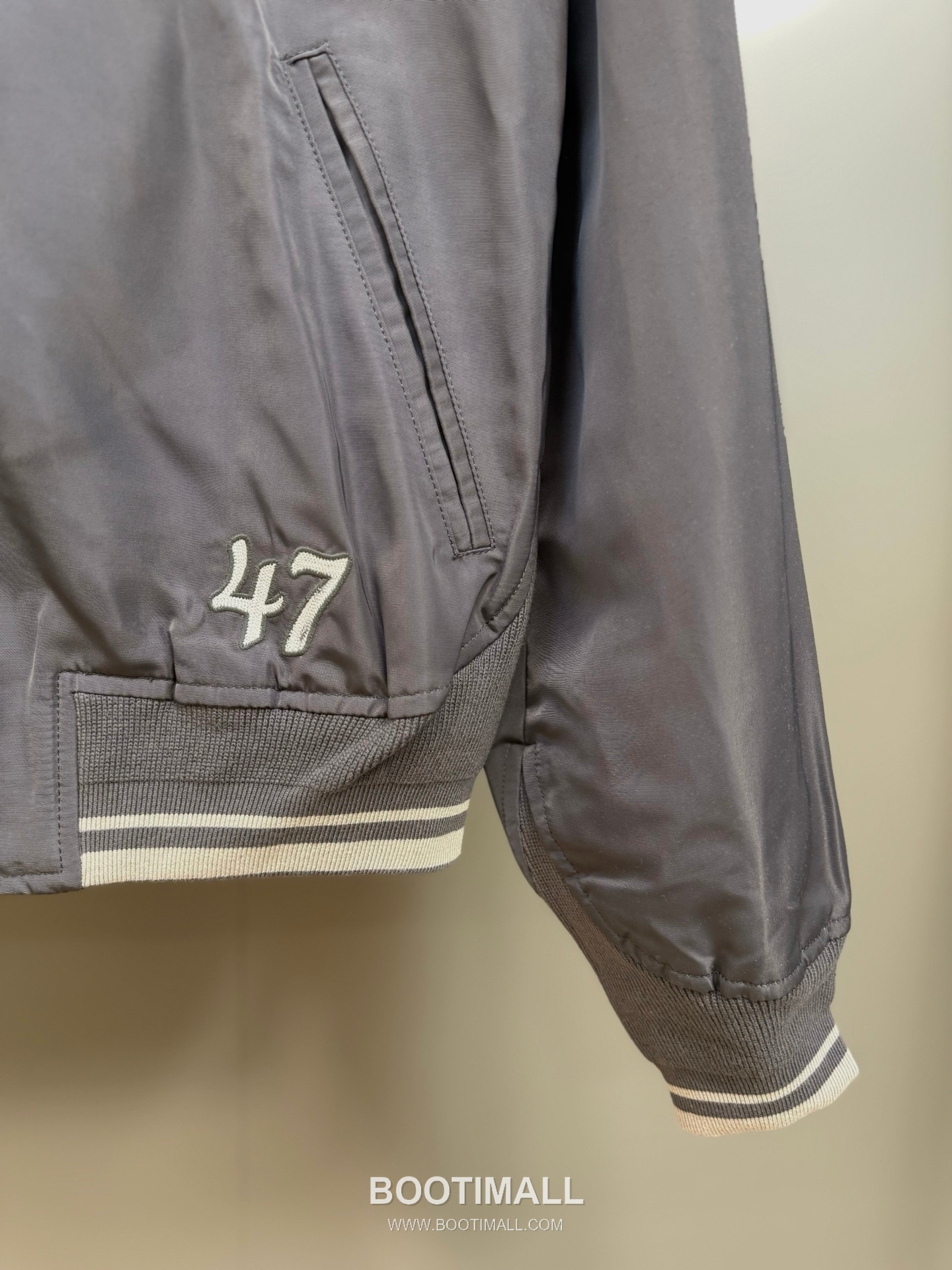 Dior CD Logo Baseball Jacket Cotton Blend Beige 디올 CD 로고 베이스볼 자켓 코튼 혼방 베이지 17