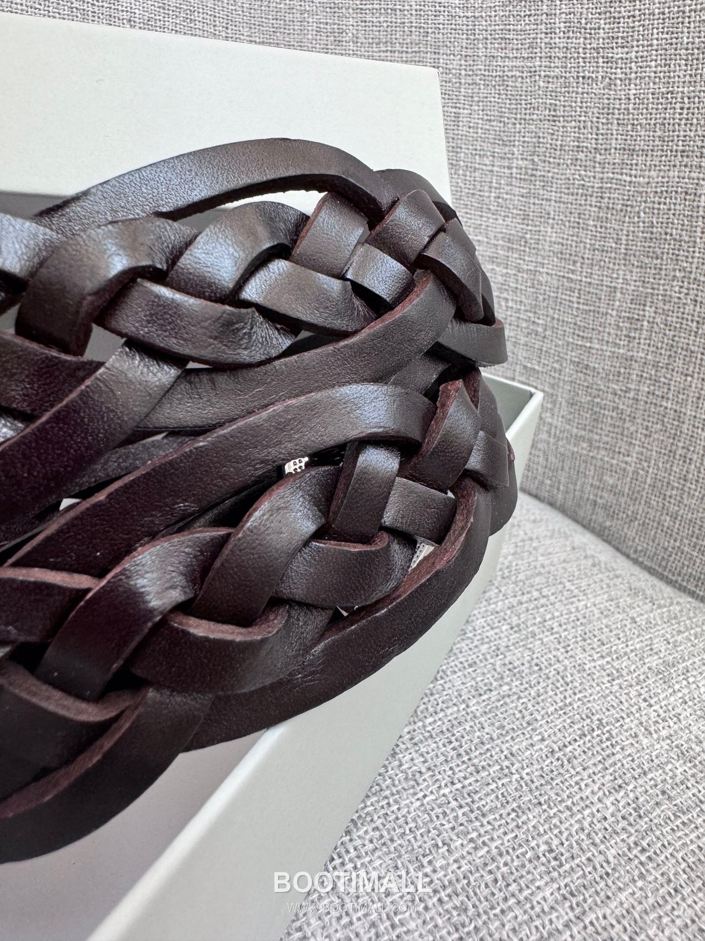 Brunello Cucinelli Braided Belt Leather Brown 브루넬로 쿠치넬리 핸드 브레이디드 벨트 레더 브라운 7